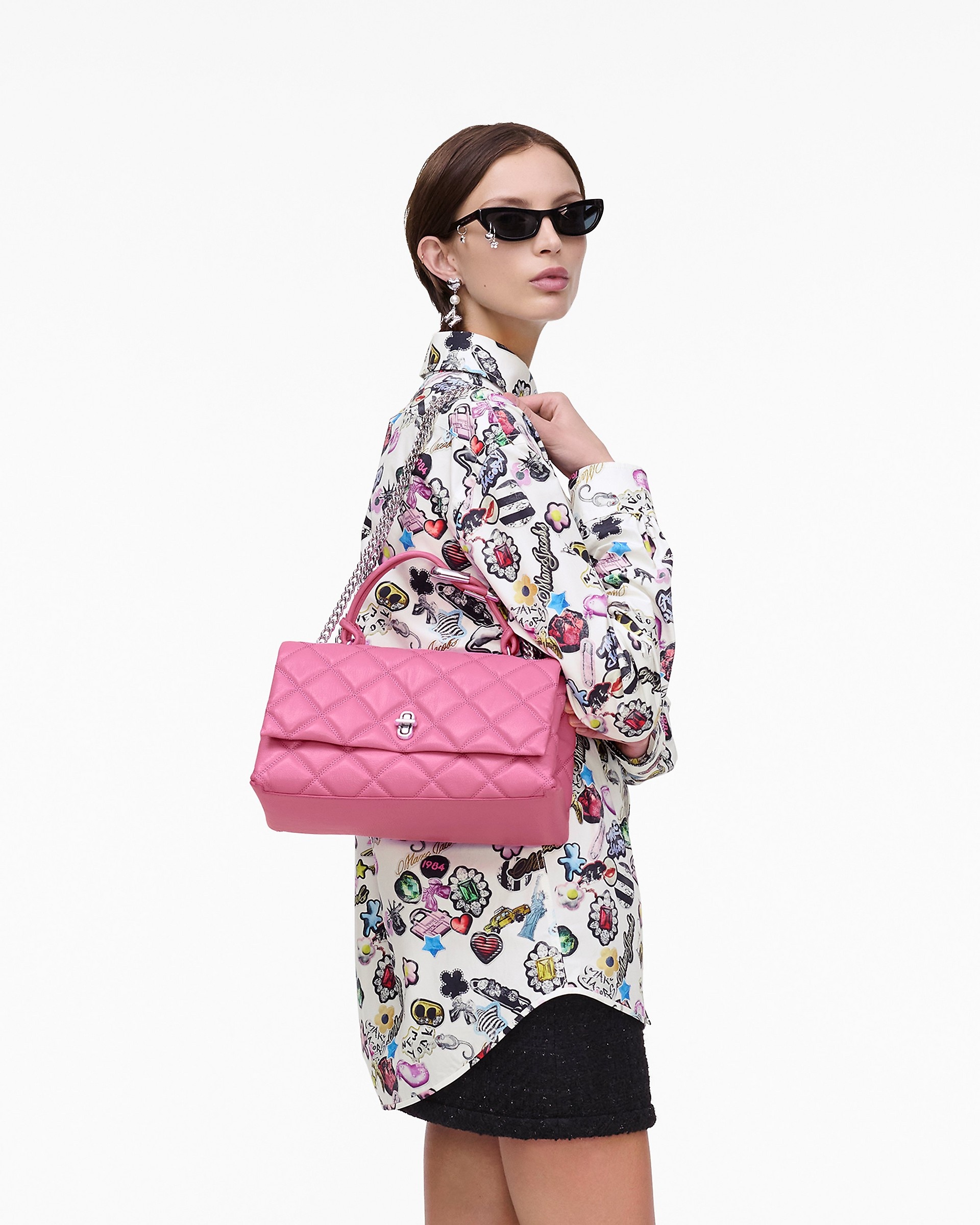 THE QUILTED DUAL CONVERTIBLE SHOULDER BAG - 2