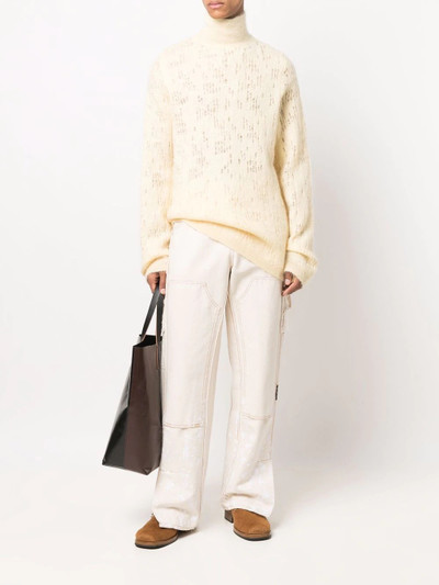 NAMACHEKO textured roll-neck jumper outlook