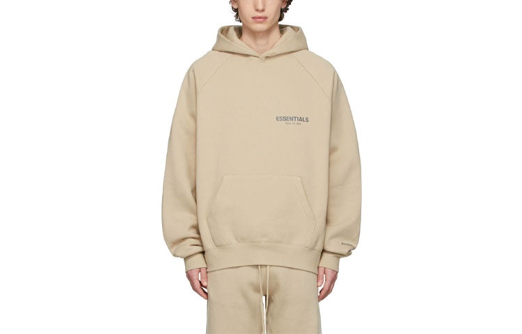 Fear of God Essentials FW21 SSENSE Exclusive Hoodie 'Linen' FOG-FW21-106 - 4