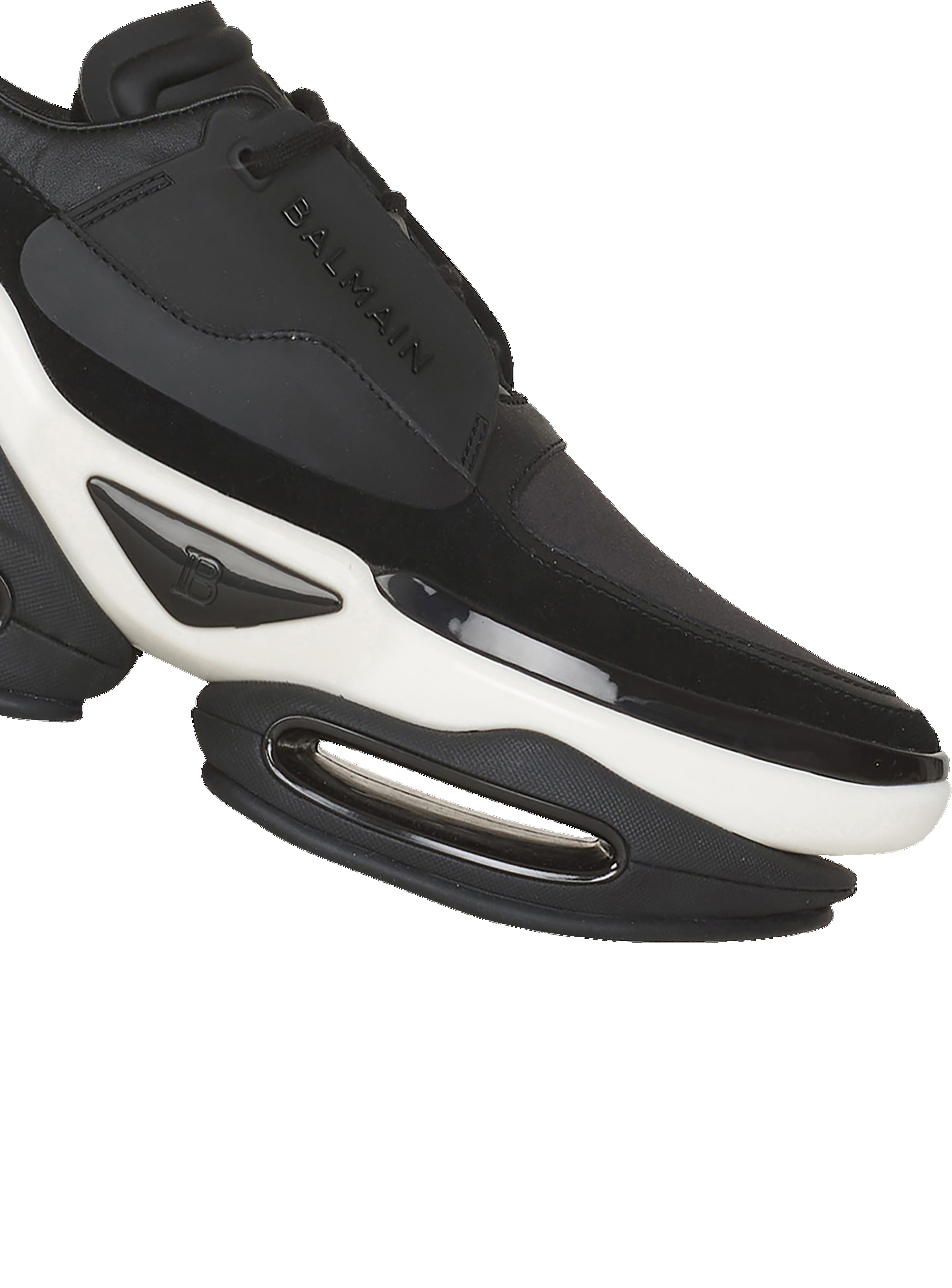 EXCLUSIVE - leather B-Bold low-top sneakers - 6