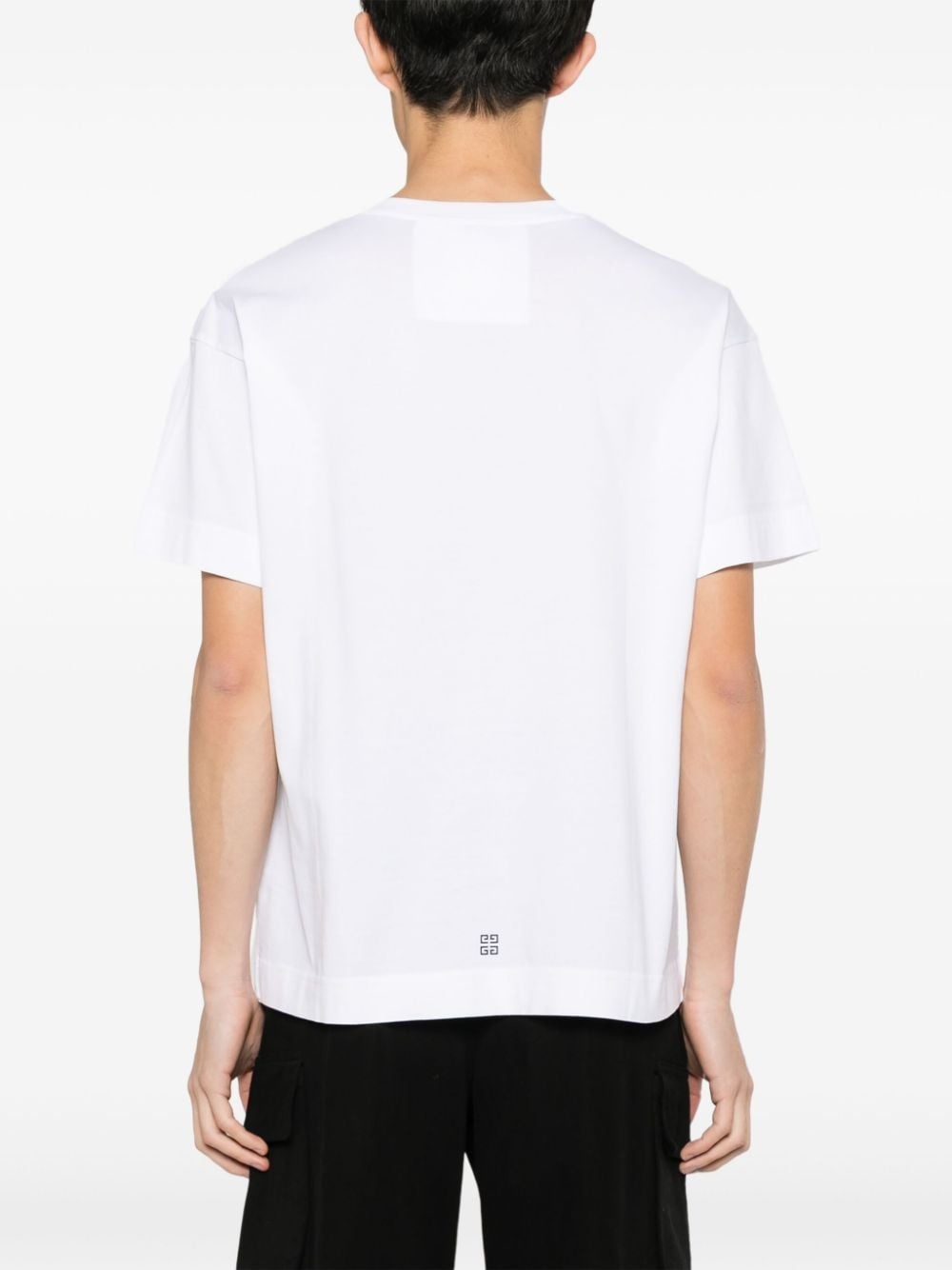 logo-print cotton T-shirt - 4