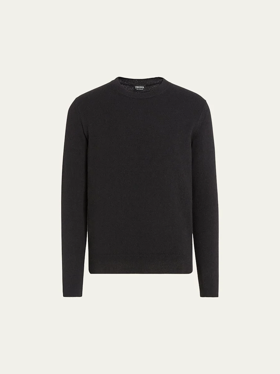 Men's Cashmere Crewneck Sweater - 1