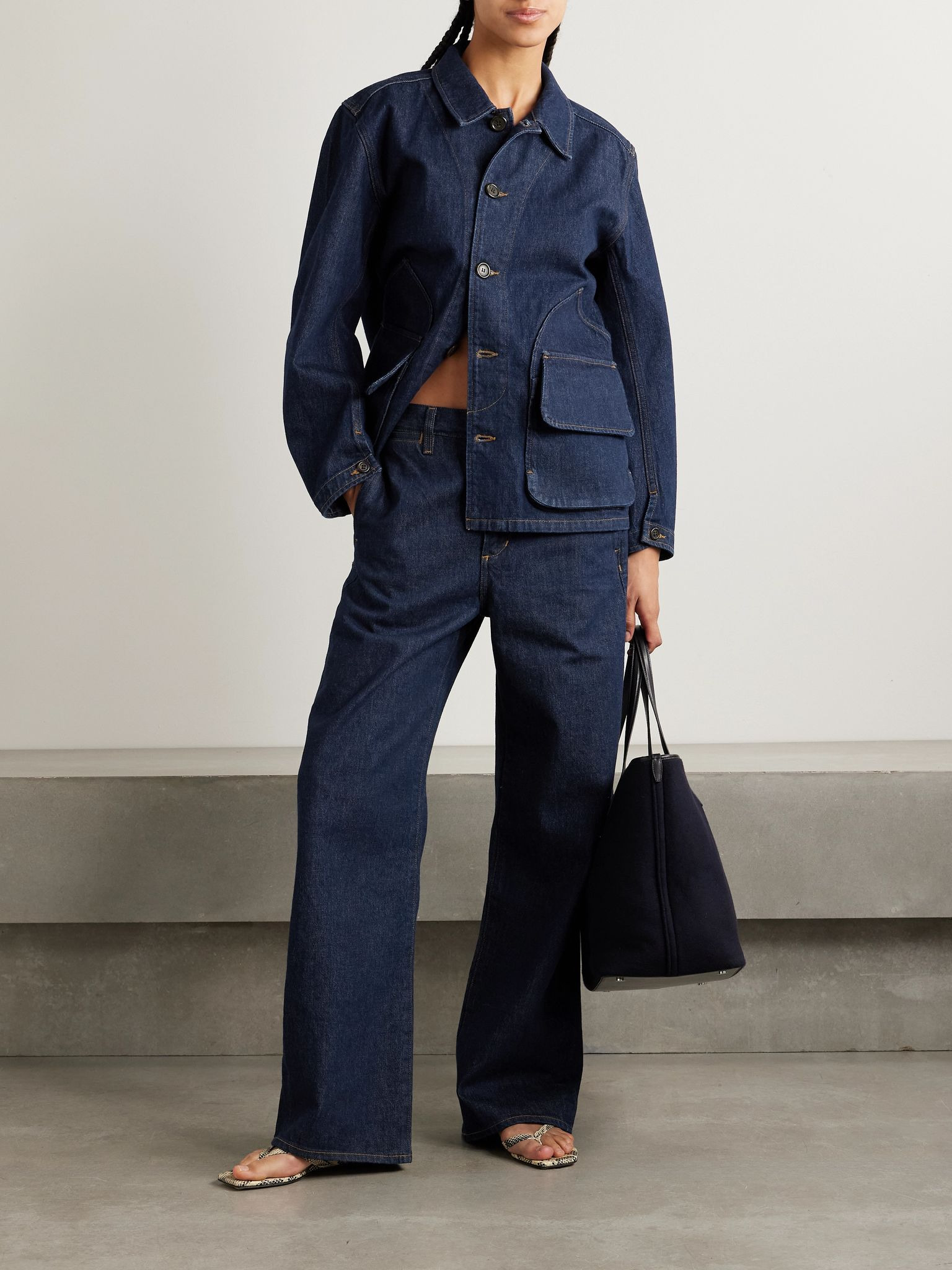 + Argent Abra denim jacket Dark denim - 2