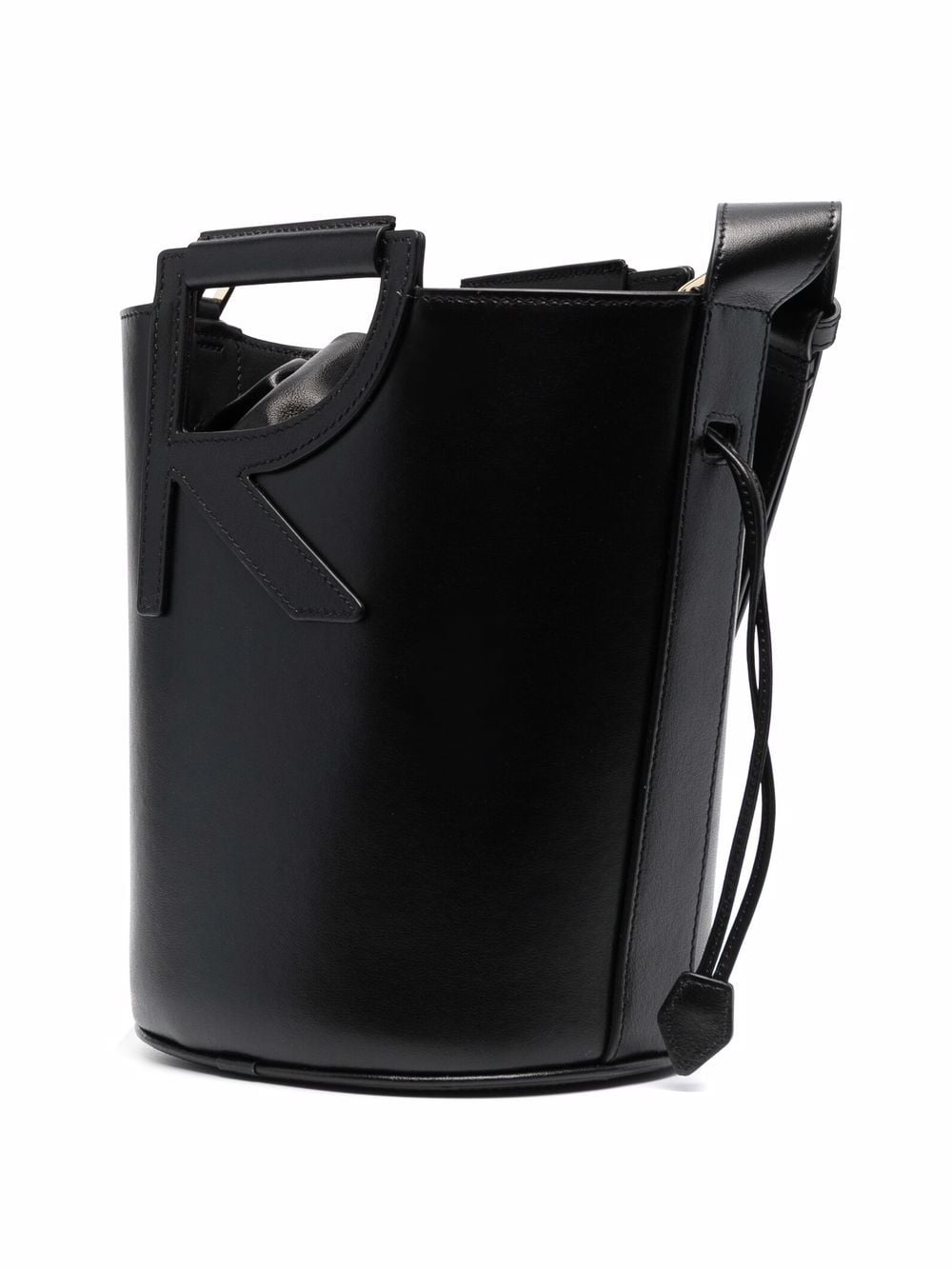 RV leather bucket bag - 3
