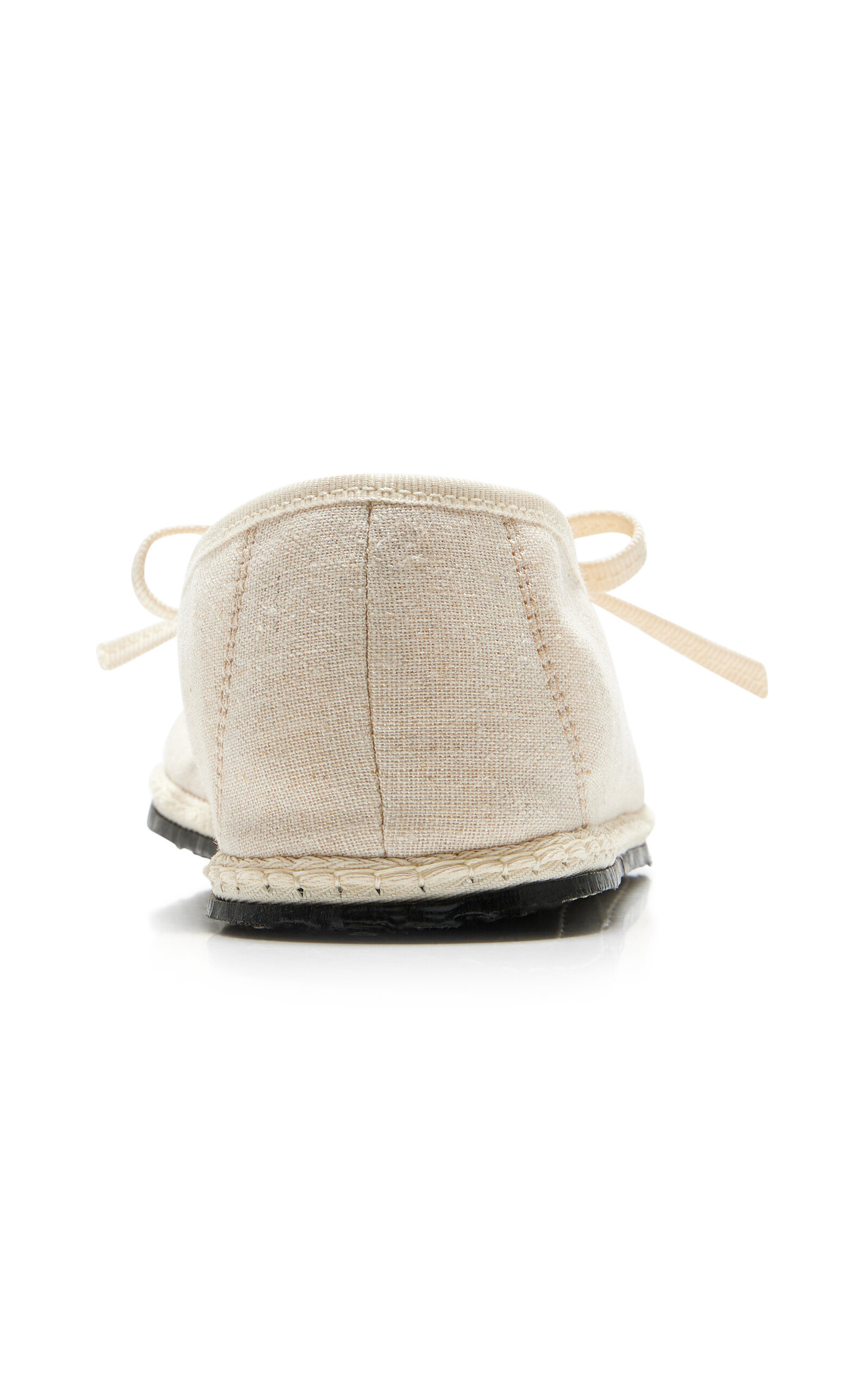 Exclusive Brigitte Linen Mary Jane Flats neutral - 4
