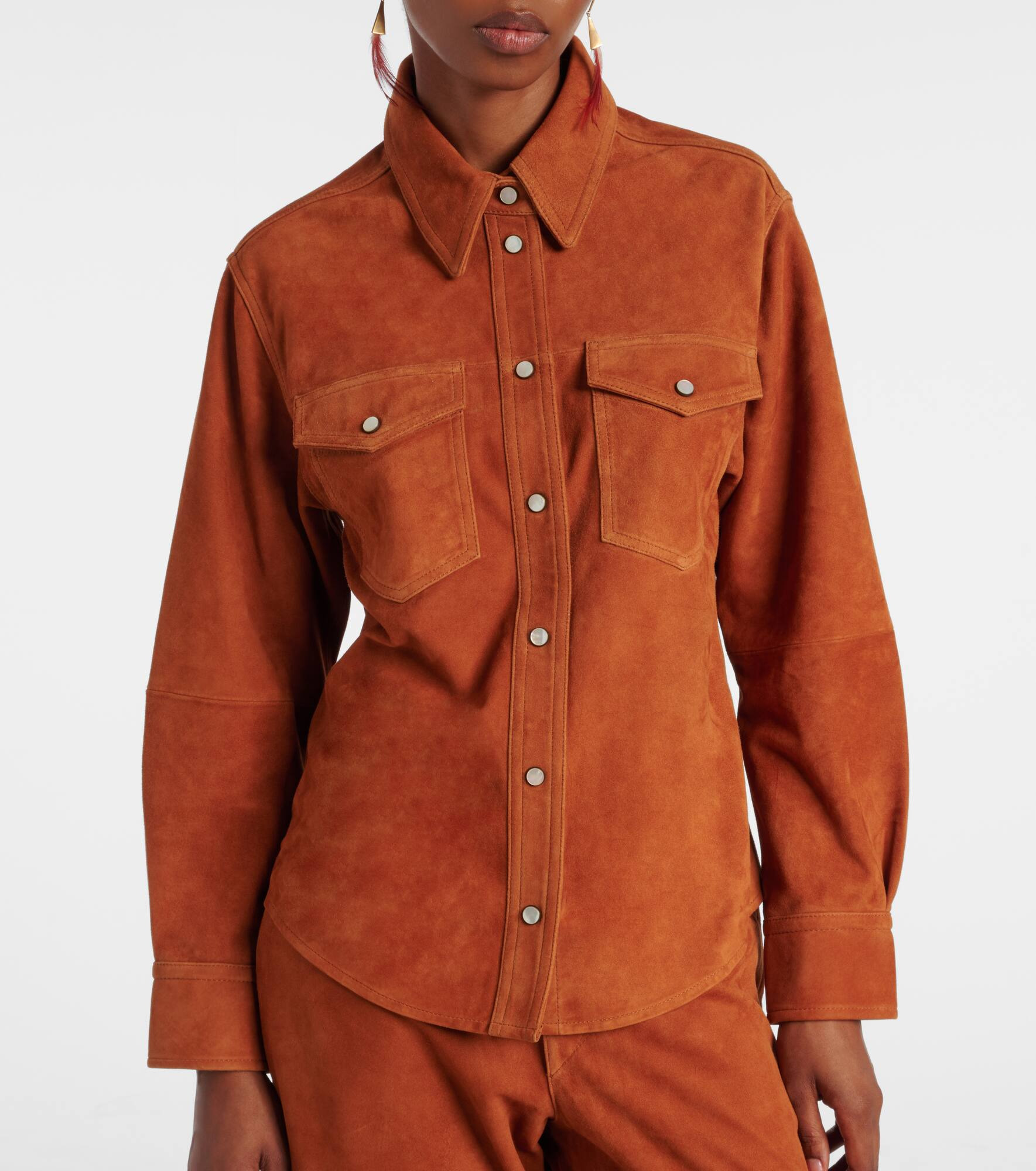 Delcia suede shirt - 6