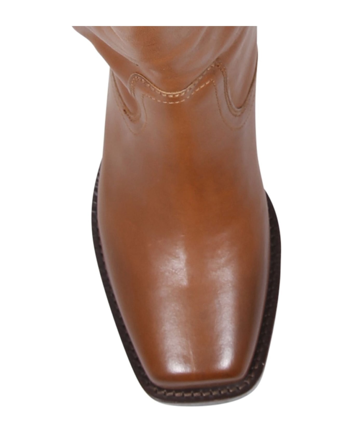 Ademe Square Toe Biker Boots - 4