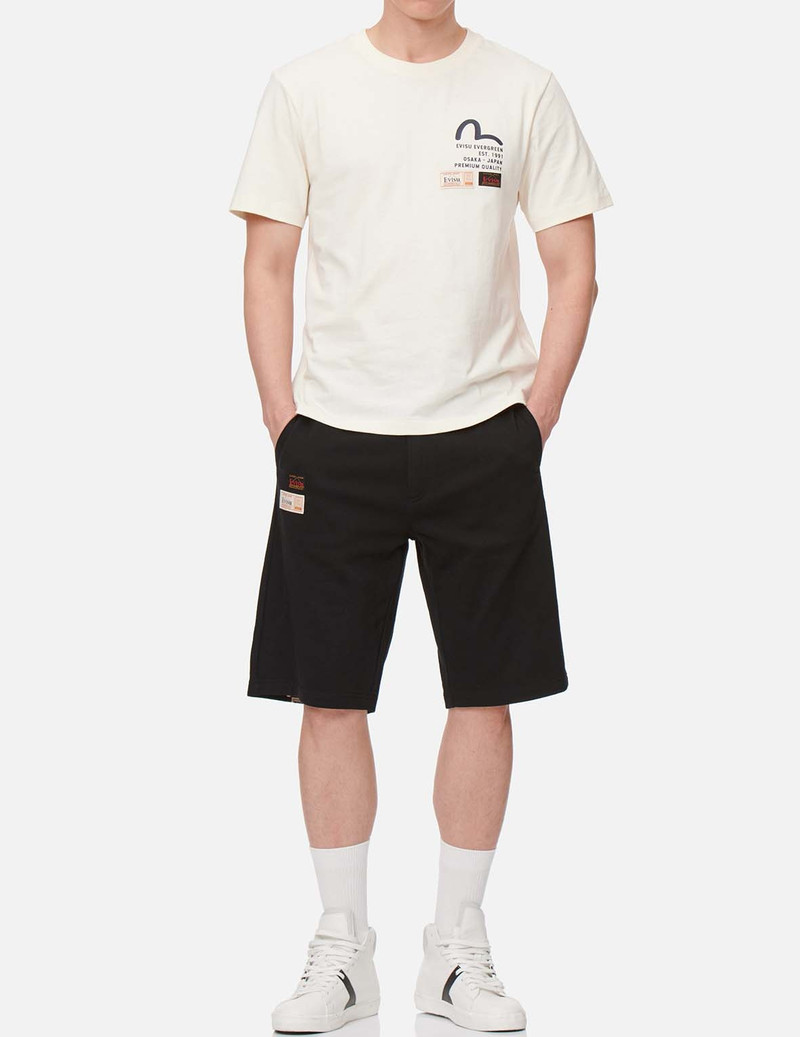 LABEL DAICOCK PRINT SWEAT SHORTS 6