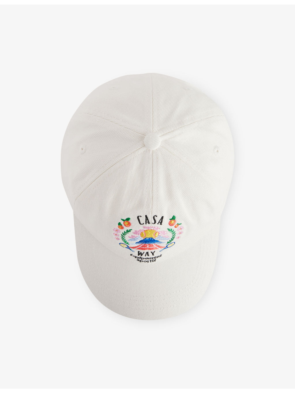 Casa Way Mountain Embroidered Cotton Baseball Cap - 4