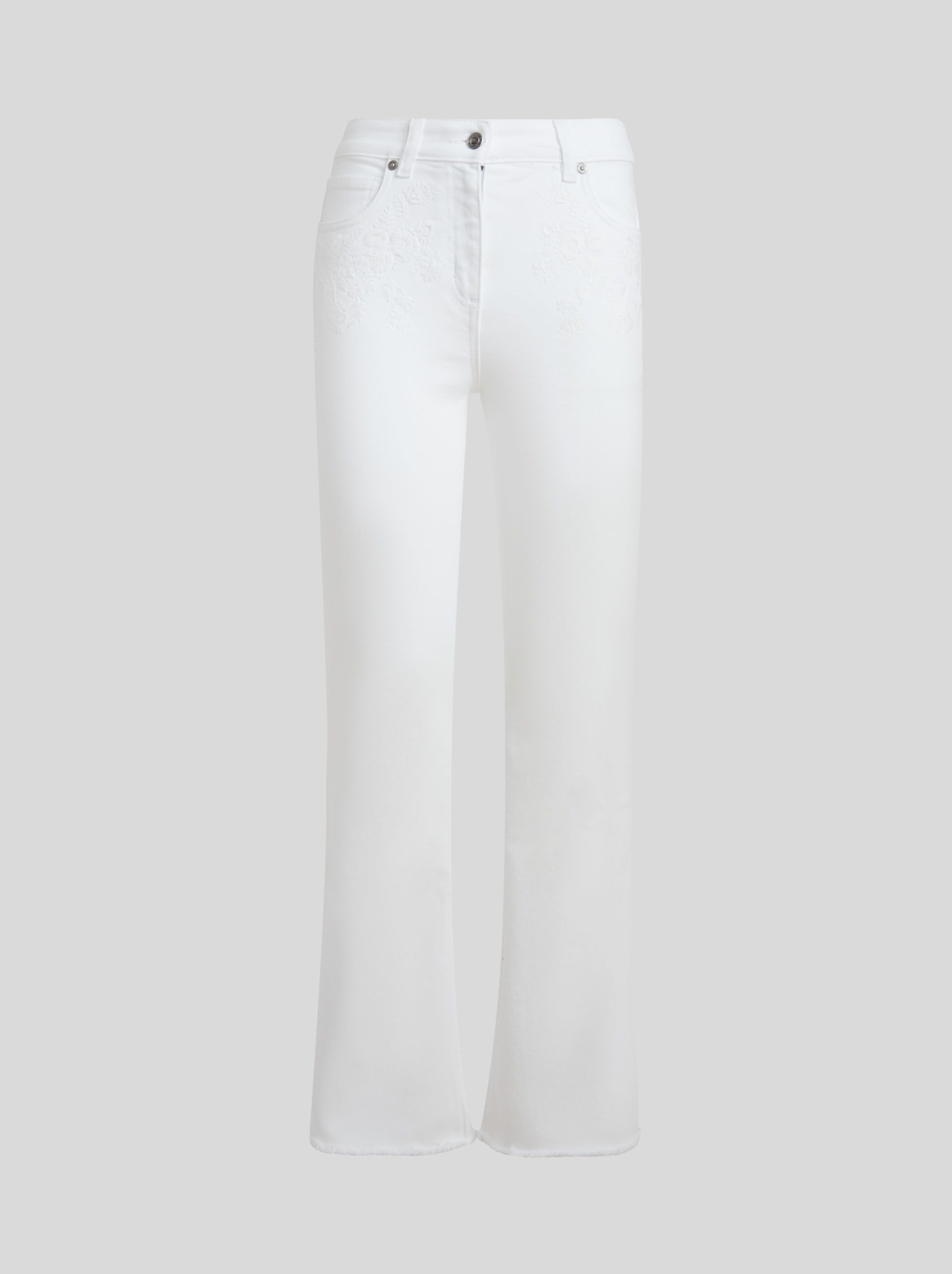 EMBROIDERED JEANS - 1