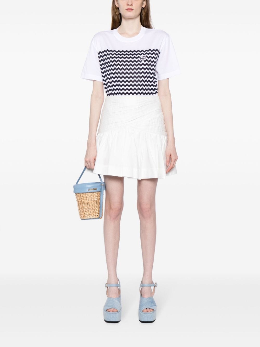 Waves organic-cotton T-shirt - 2