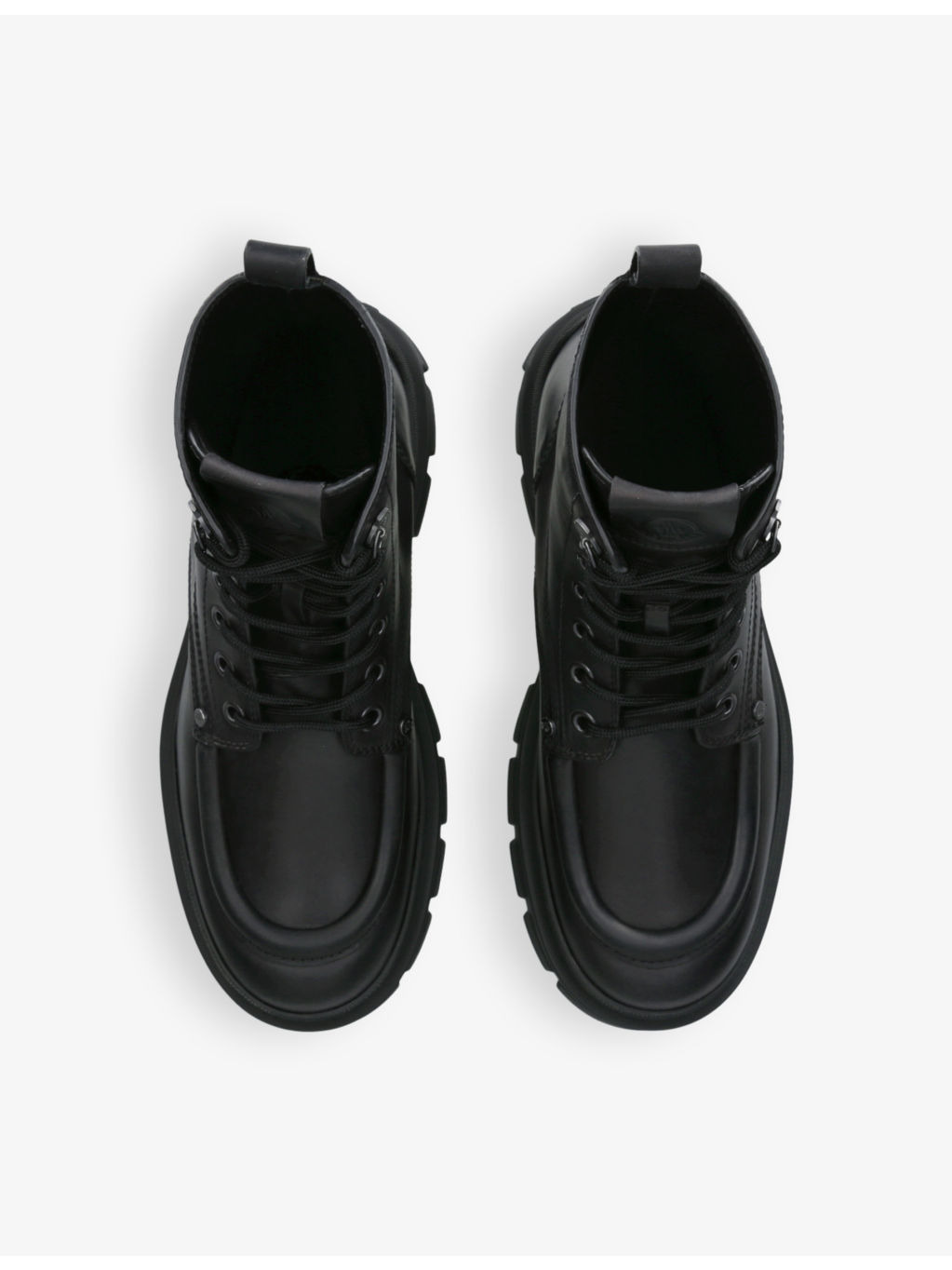 Hevea City debossed-branding leather ankle boots - 2