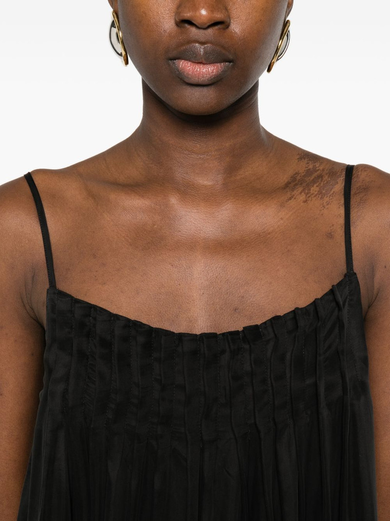 gathered-detail maxi dress 5