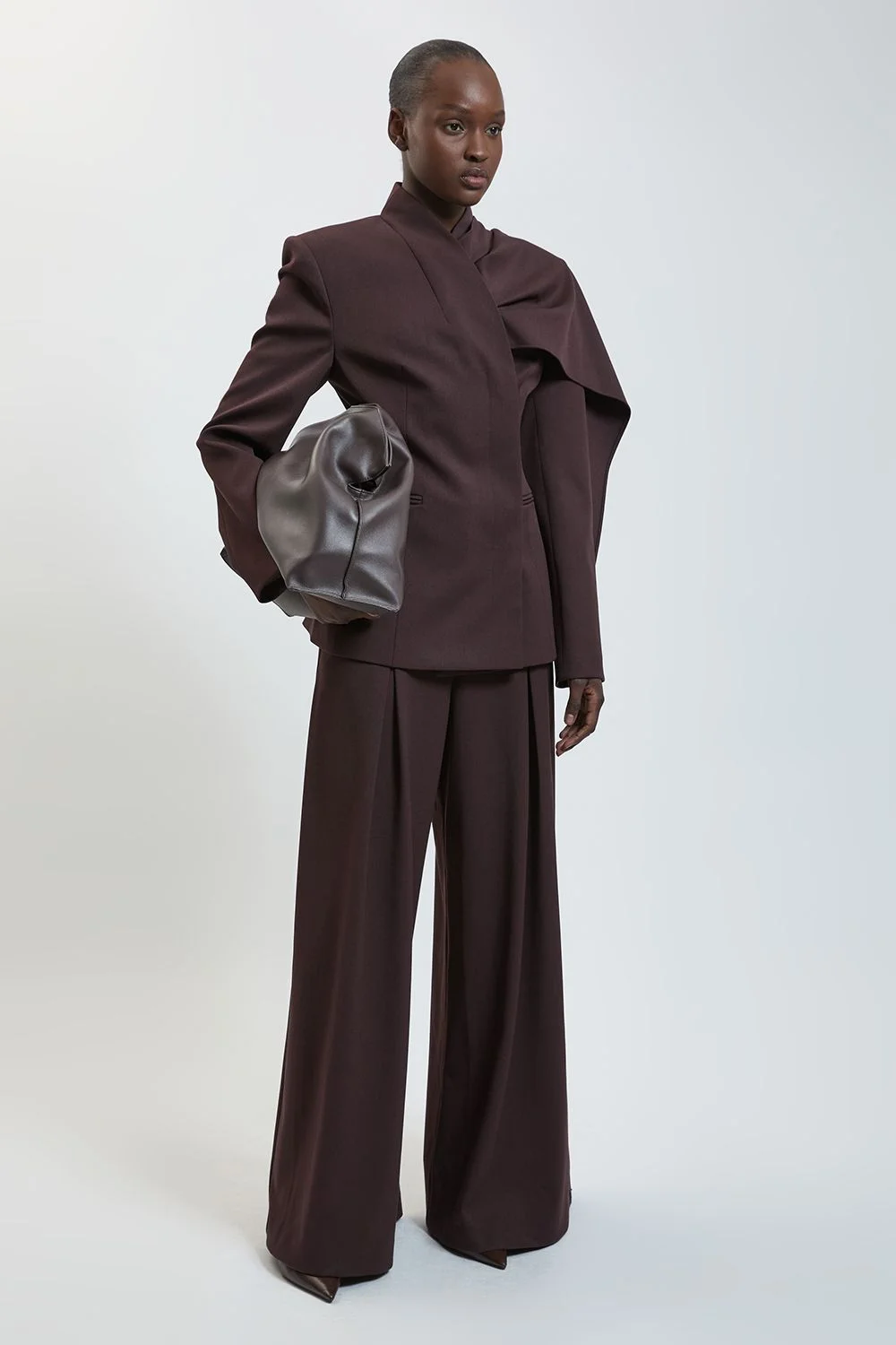 Tailored Wide Leg Trouser - 1