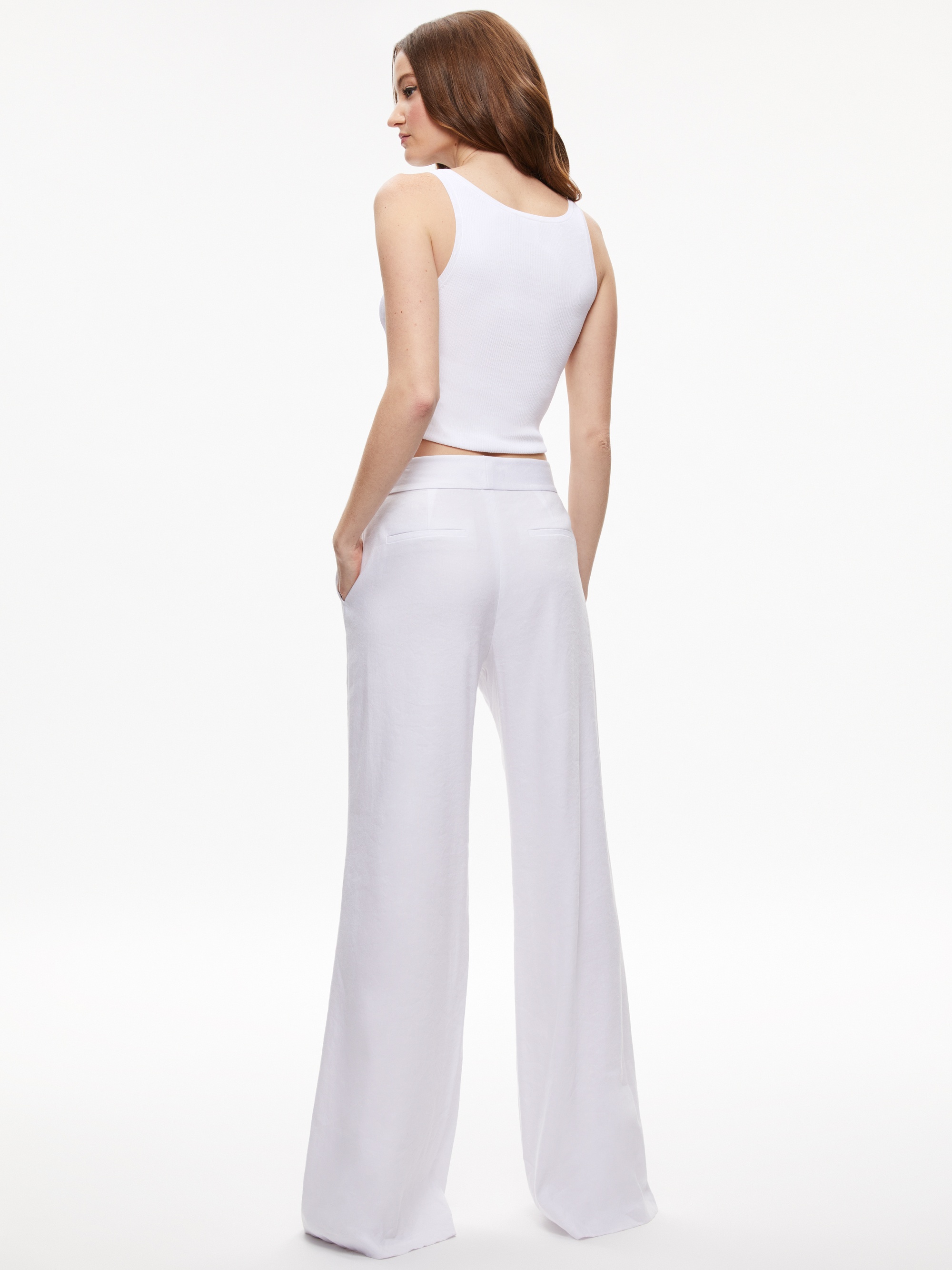 DYLAN HIGH WAISTED WIDE LEG PANT - 3