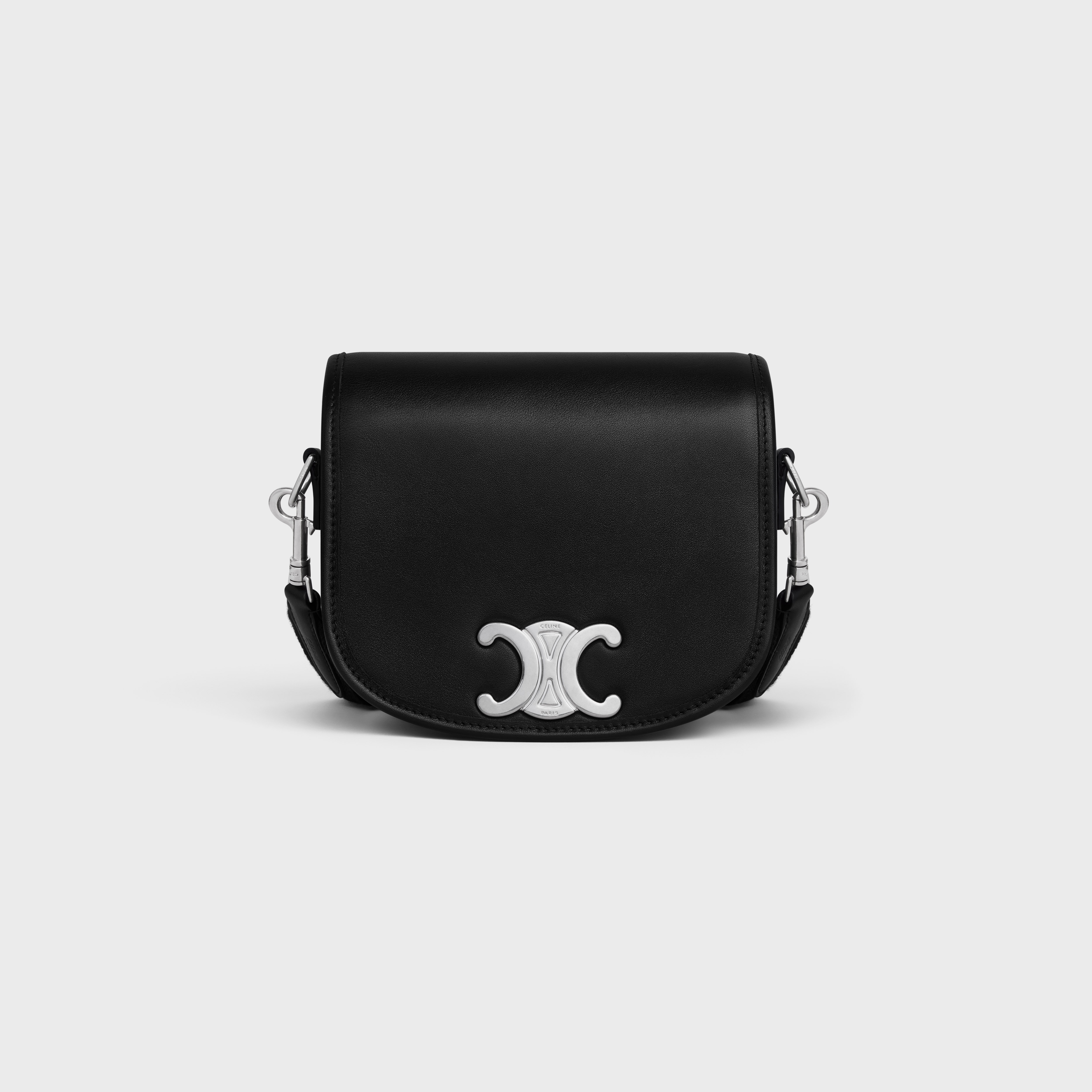 SMALL BESACE STRAP TRIOMPHE in SUPPLE NATURAL CALFSKIN - 1