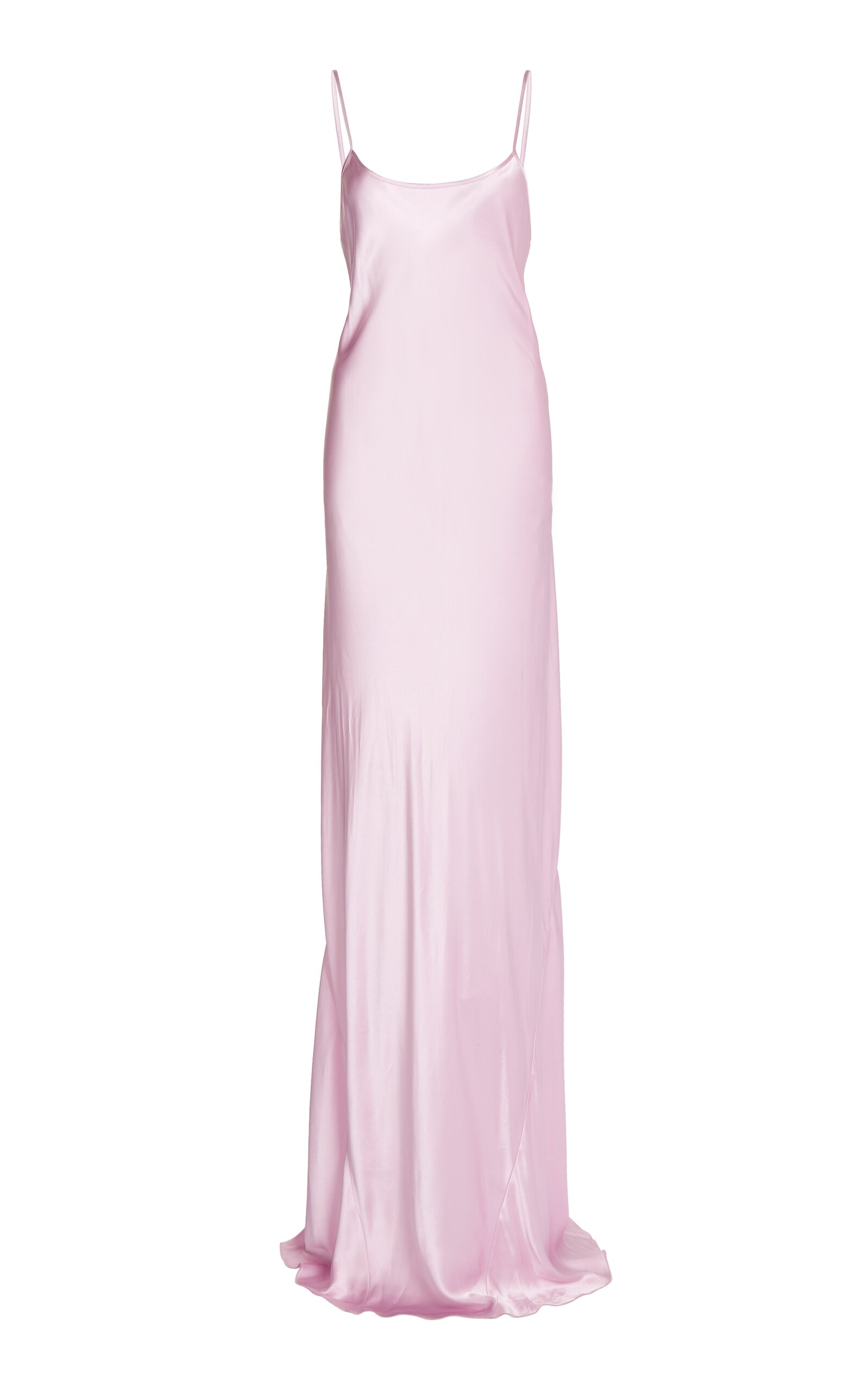 Sleeveless Cami Gown pink - 1