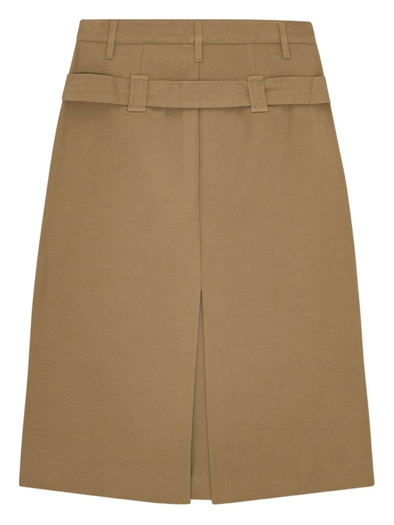 belted cotton skirt 6