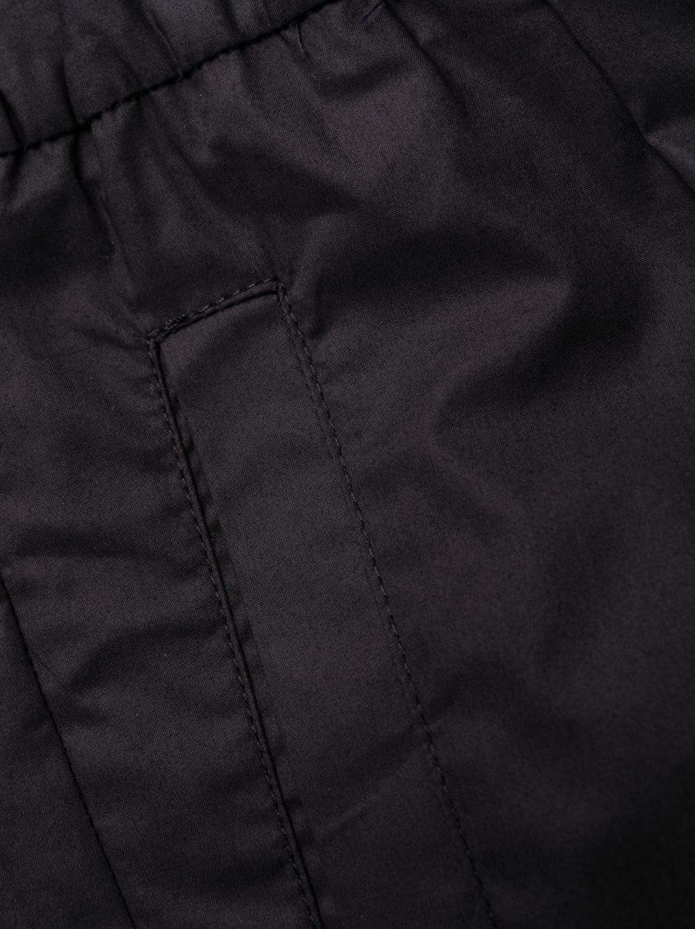 drawstring straight-leg trousers - 6