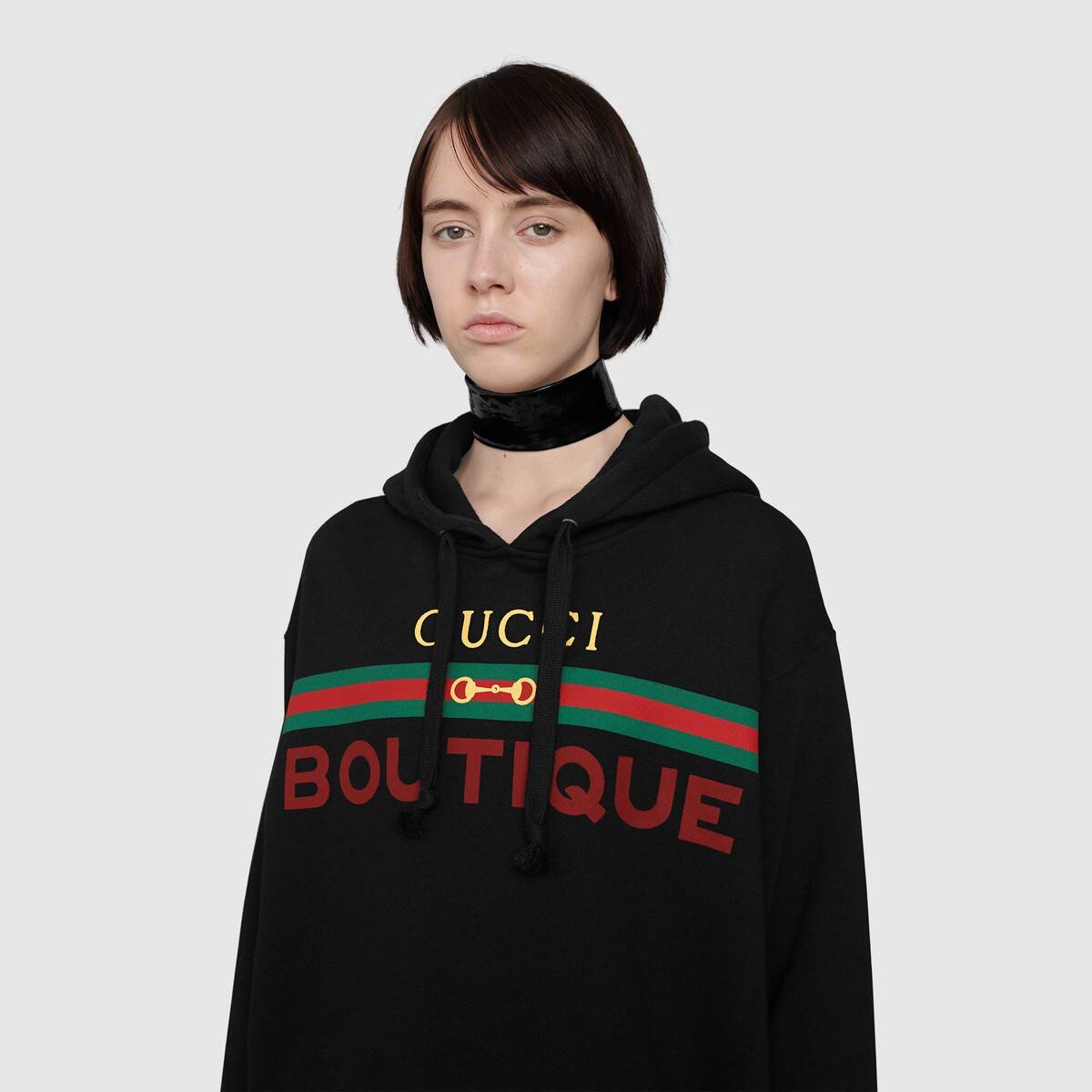 Gucci Boutique print sweatshirt - 9