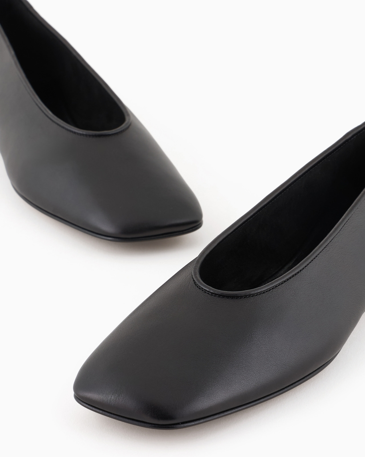 GIORGIO ARMANI X 10 CORSO COMO CALFSKIN BALLERINAS - 5