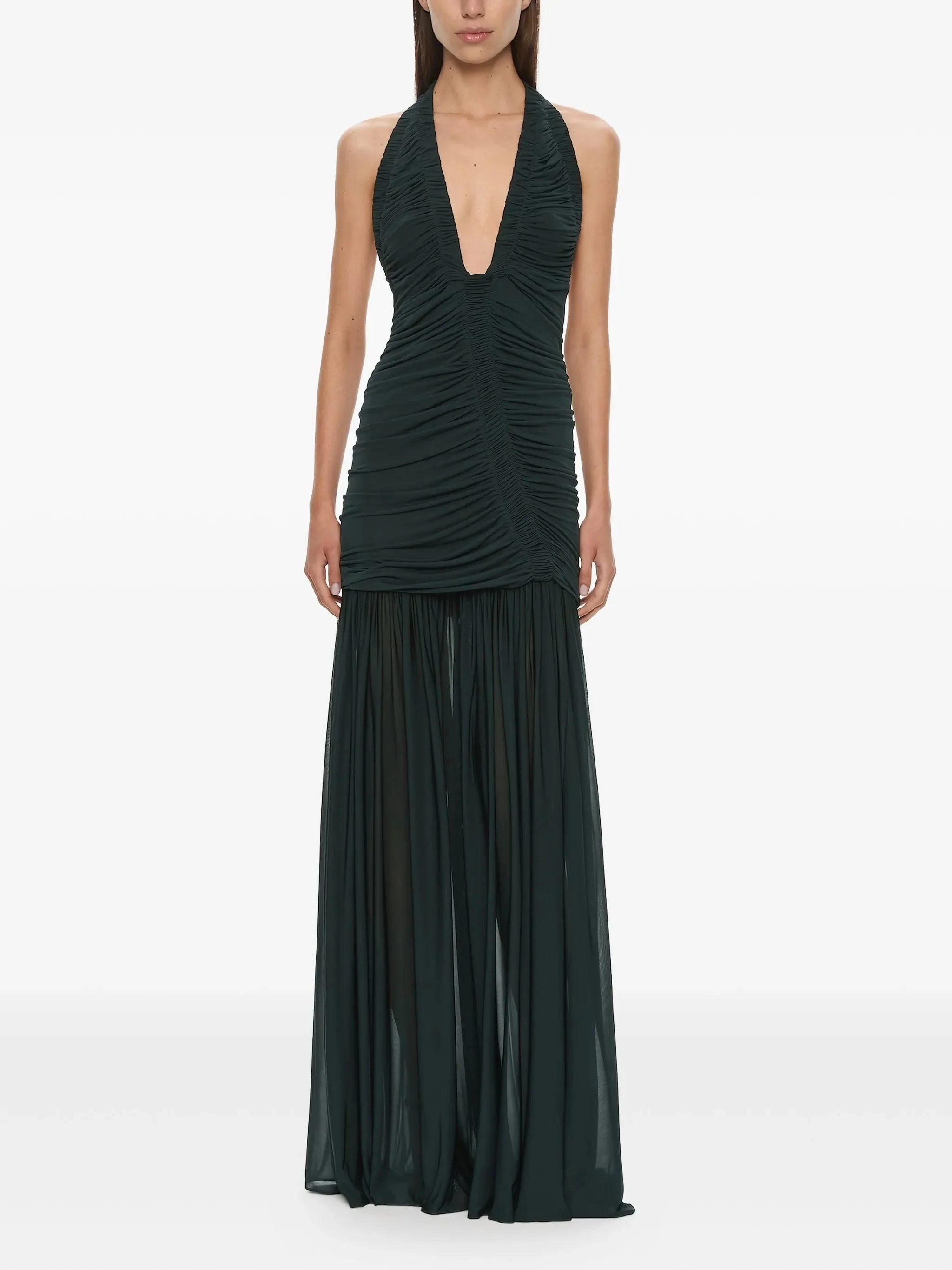Orion ruched gown - 1
