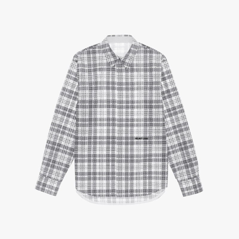 PLAID LOGO SHIRT - 1