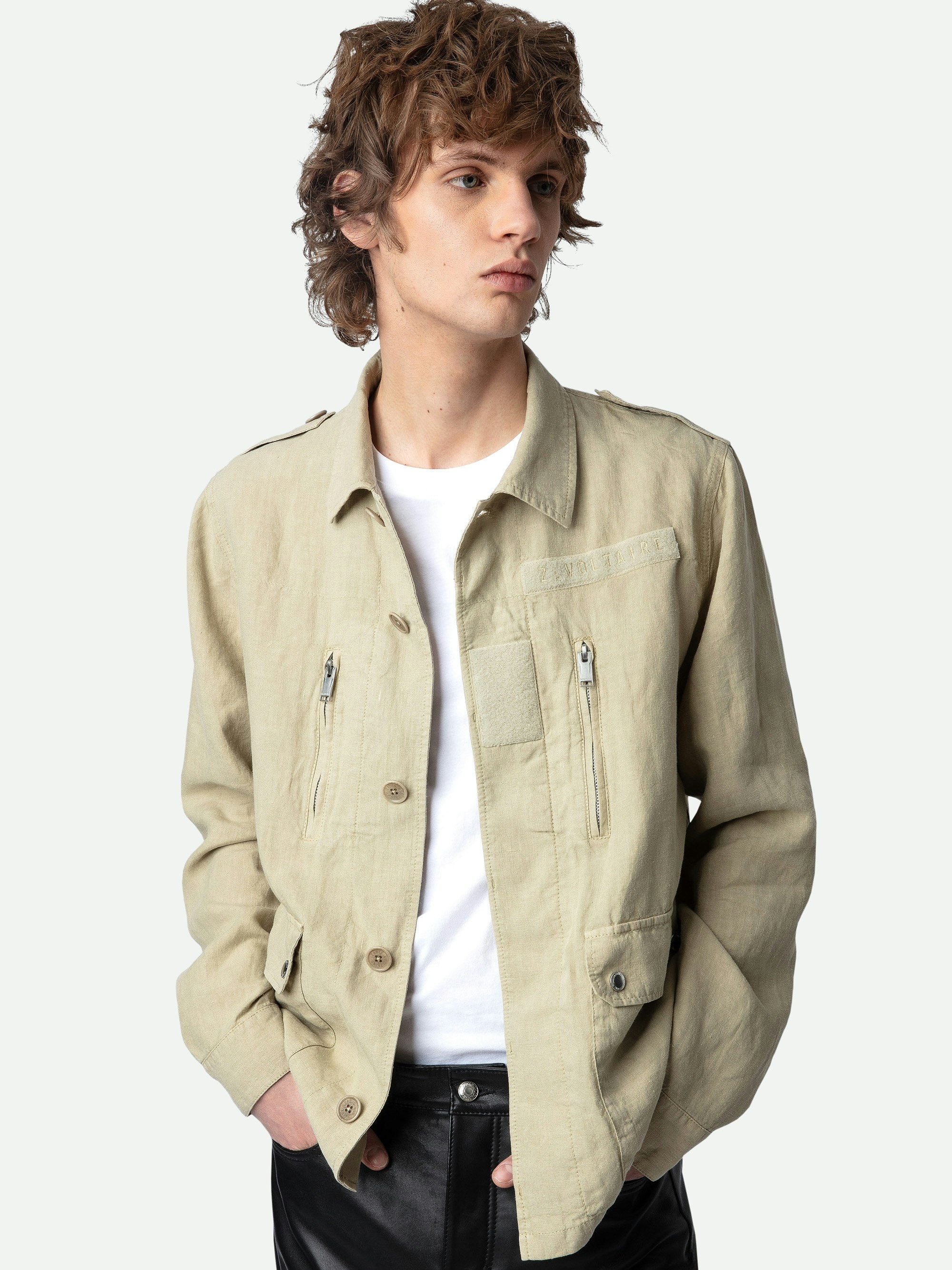 Kido Linen Jacket - 5