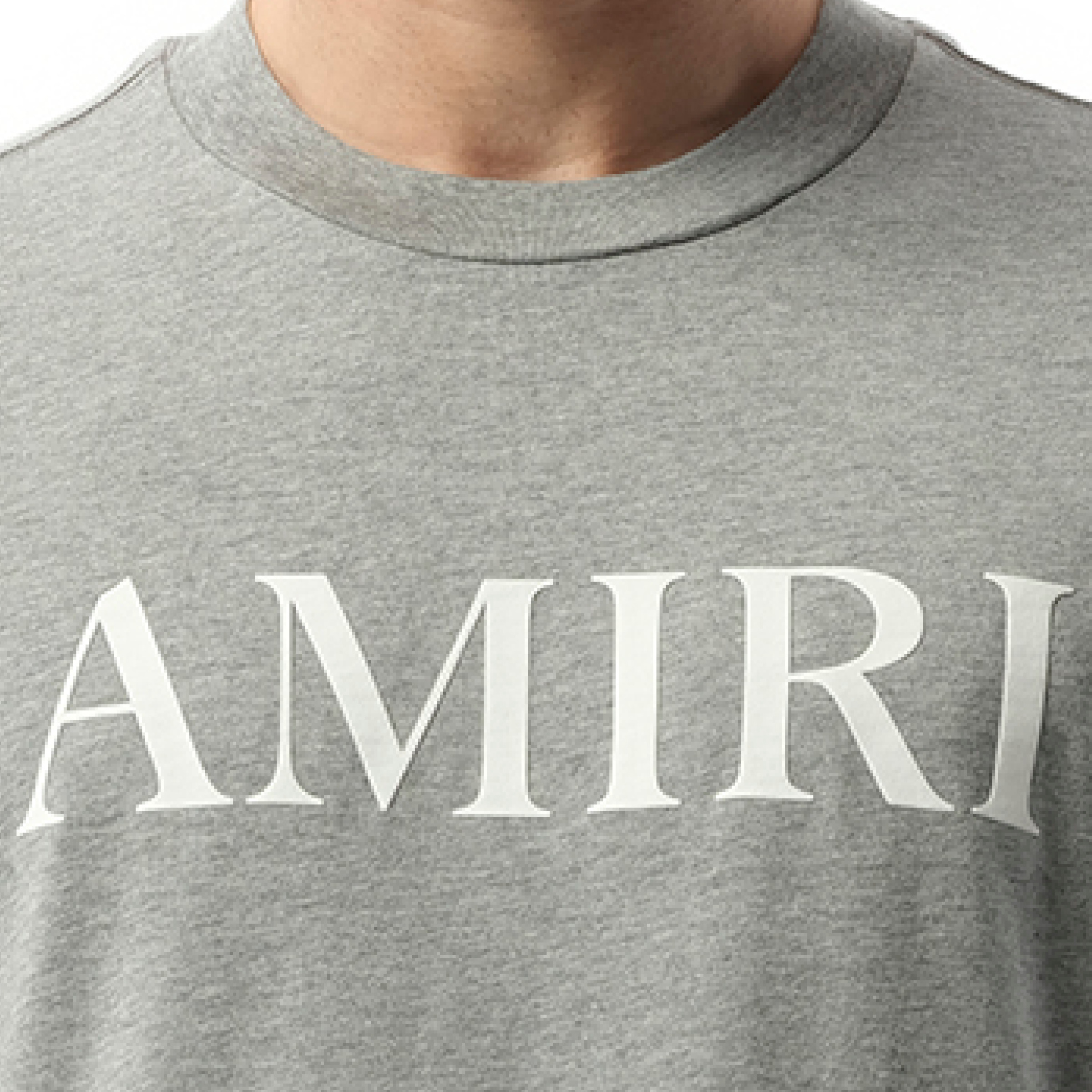 Amiri Core Logo T-Shirt in Grey - 3