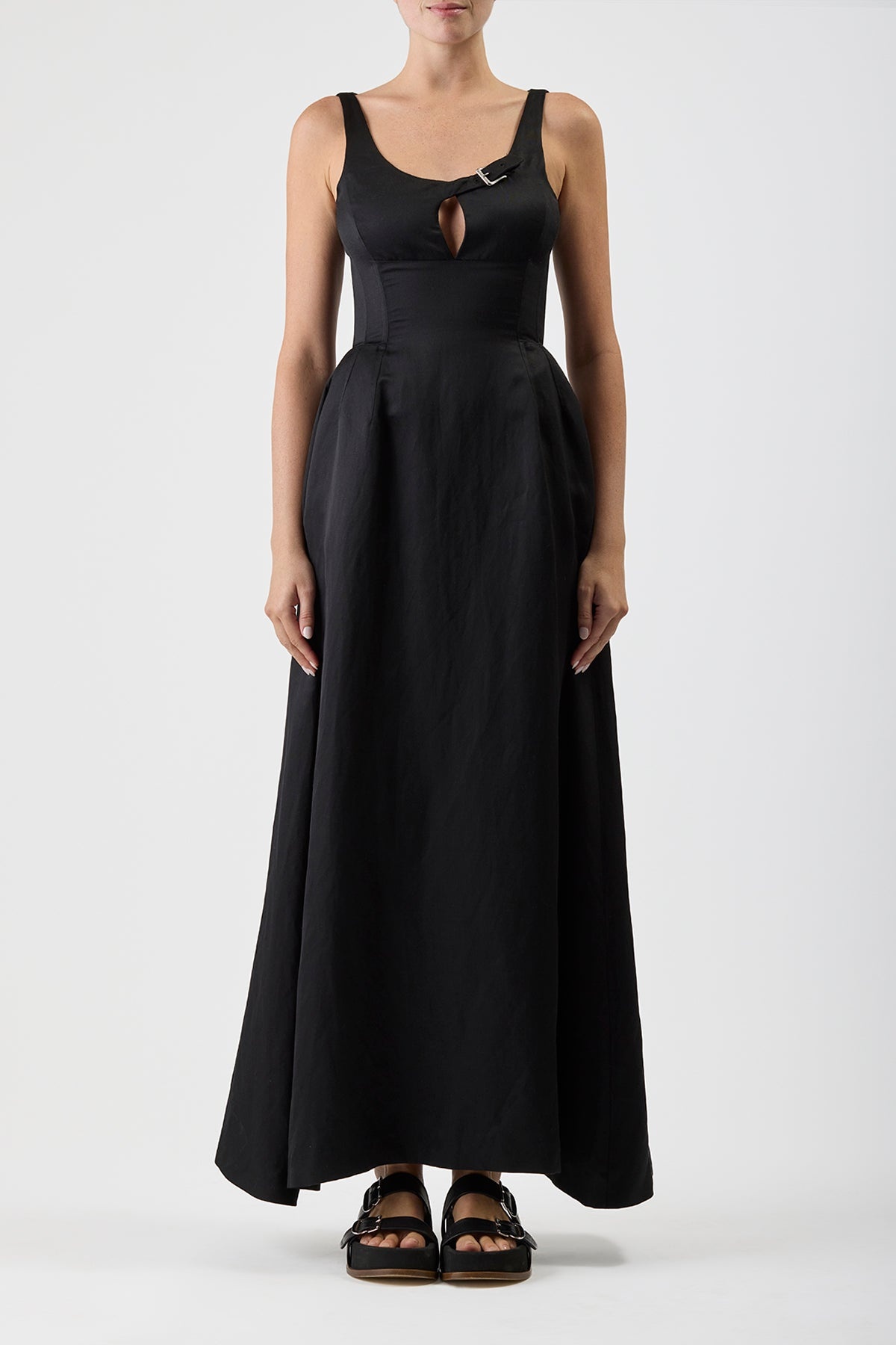 Sven Dress in Silk Linen - 2