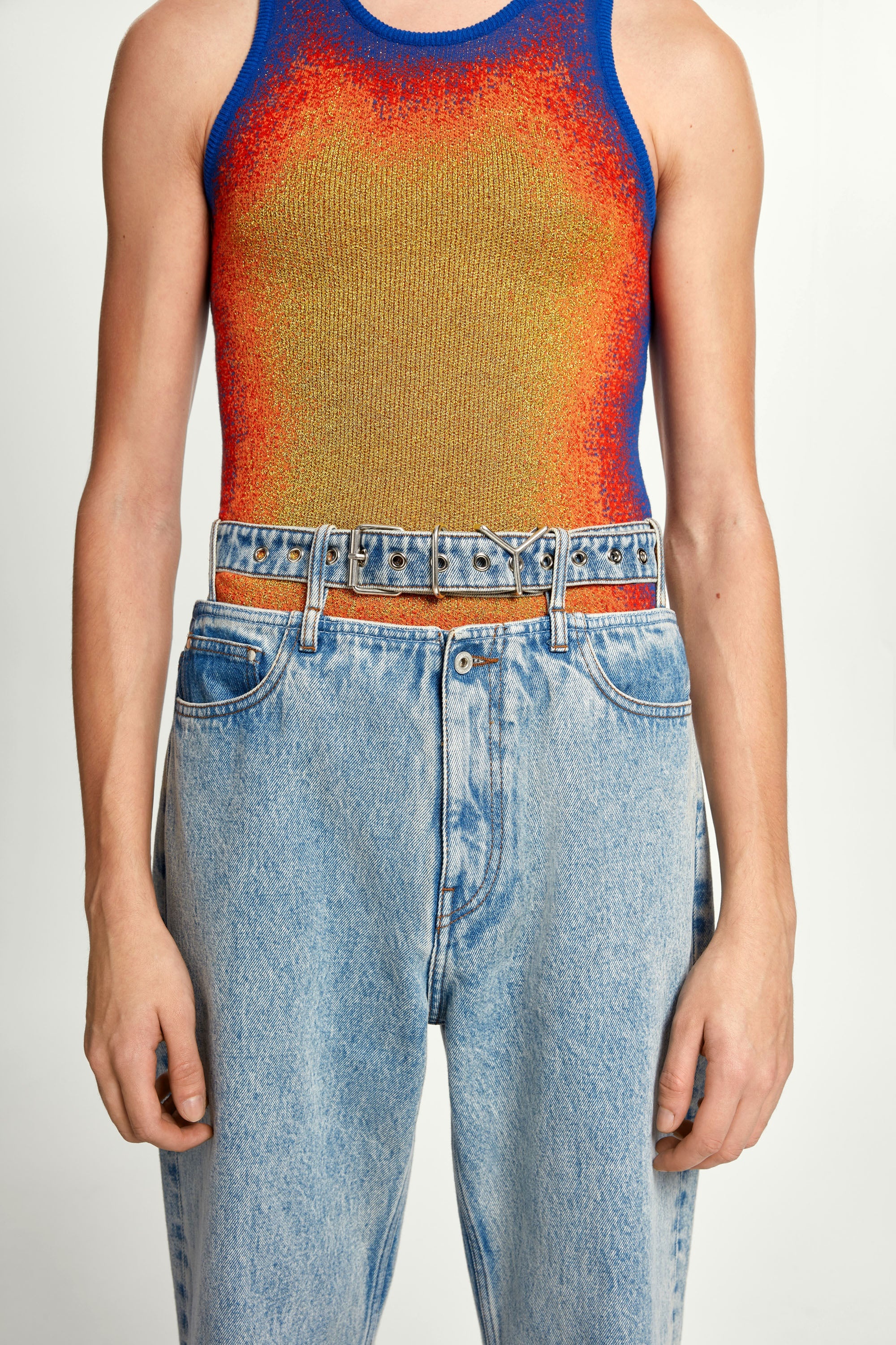 Y Belt Jeans - 11