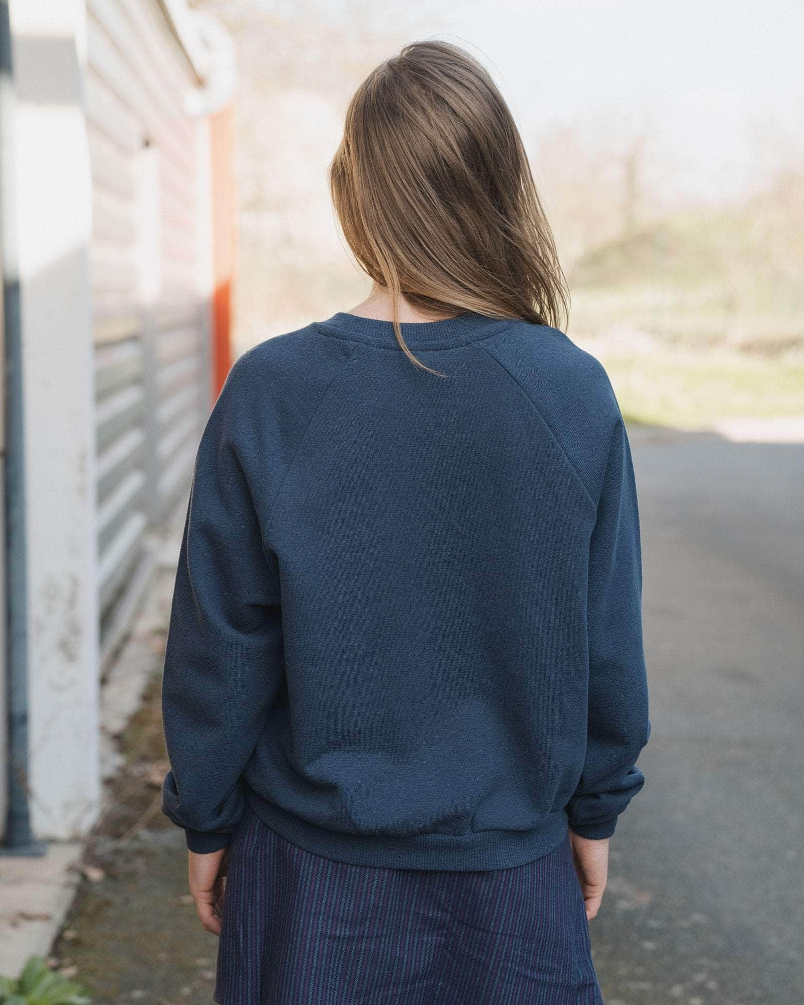 Rim Raglan Sweatshirt - Recycled Cotton - 7