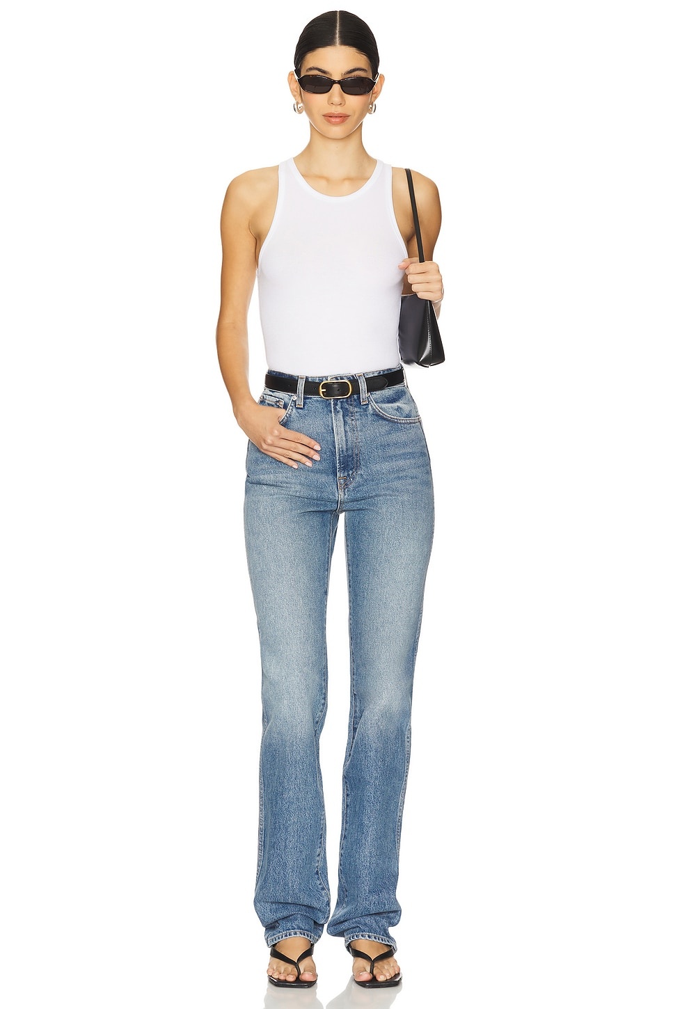 Sara Super High Rise Straight Full Length - 5
