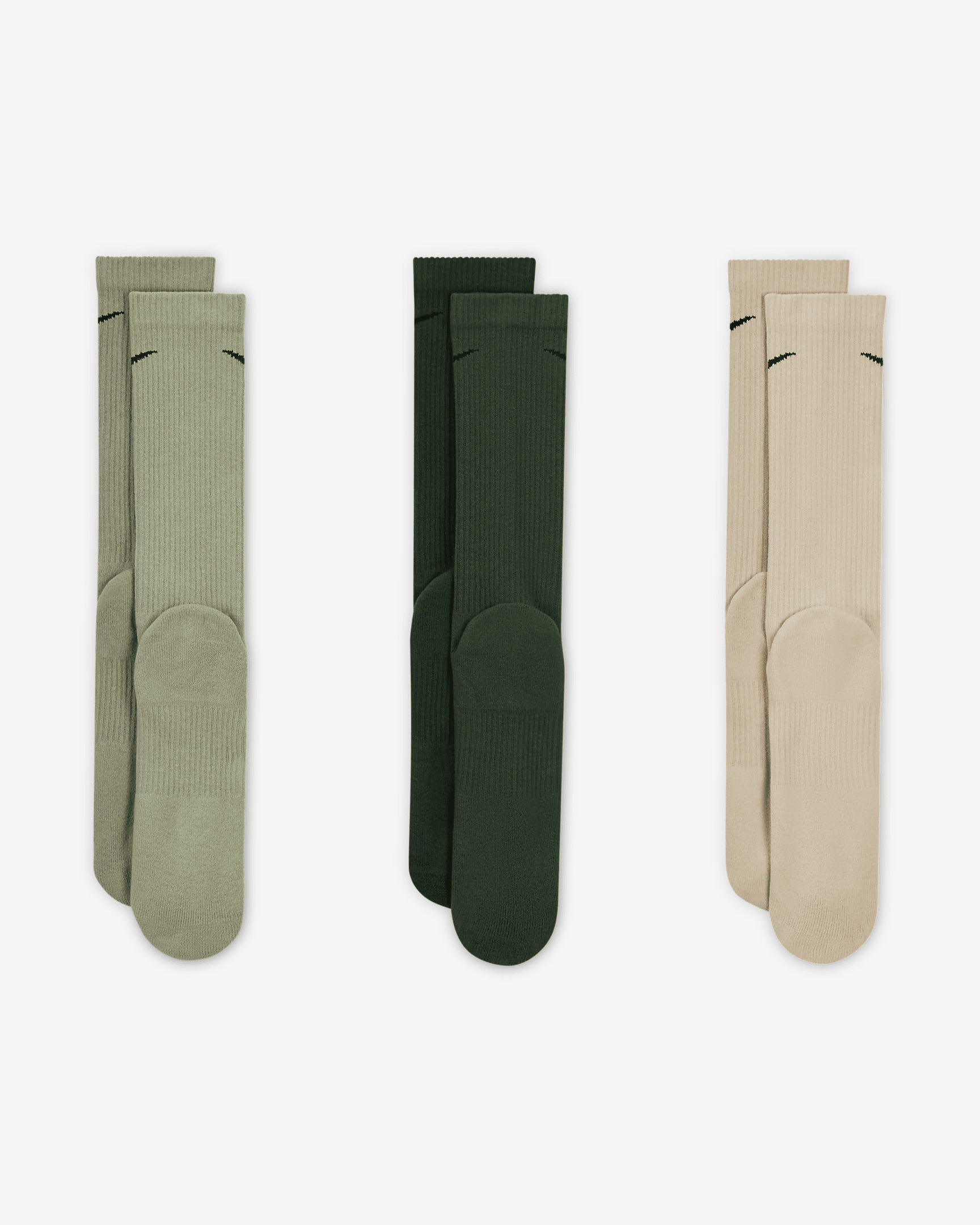 Nike Everyday Plus Cushioned Training Crew Socks (3 Pairs) - 3