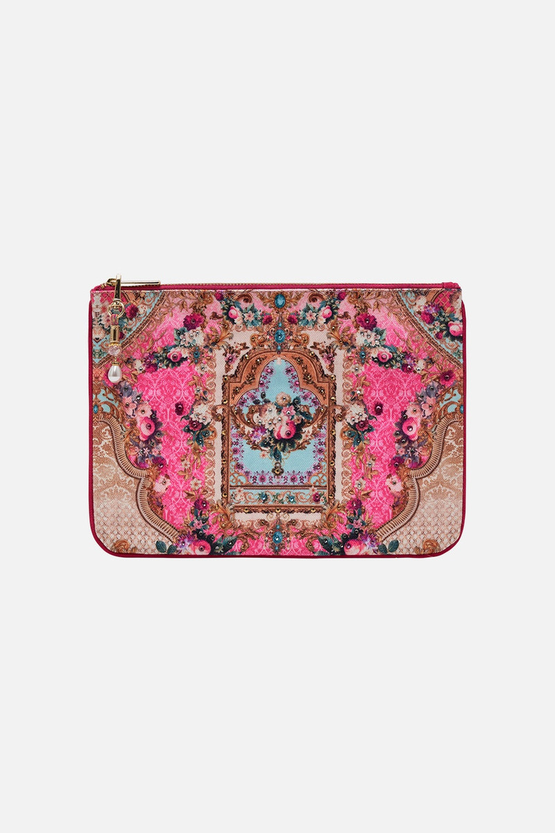 SMALL CANVAS CLUTCH 1