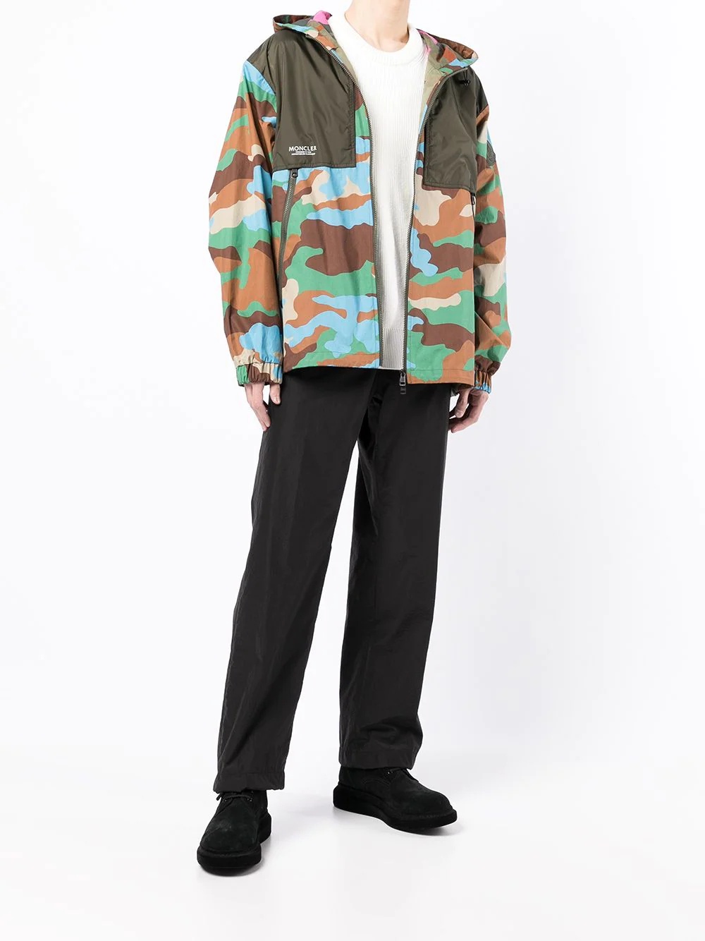 Kounde camouflage windbreaker jacket - 2