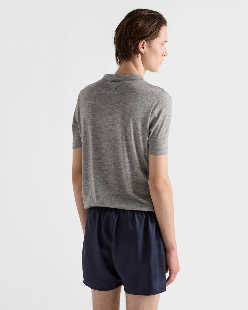 Cashmere and silk T-shirt 5