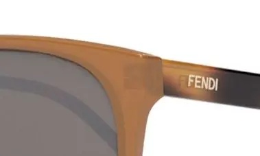 'Fendi Fine 59mm Geometric Sunglasses - 8