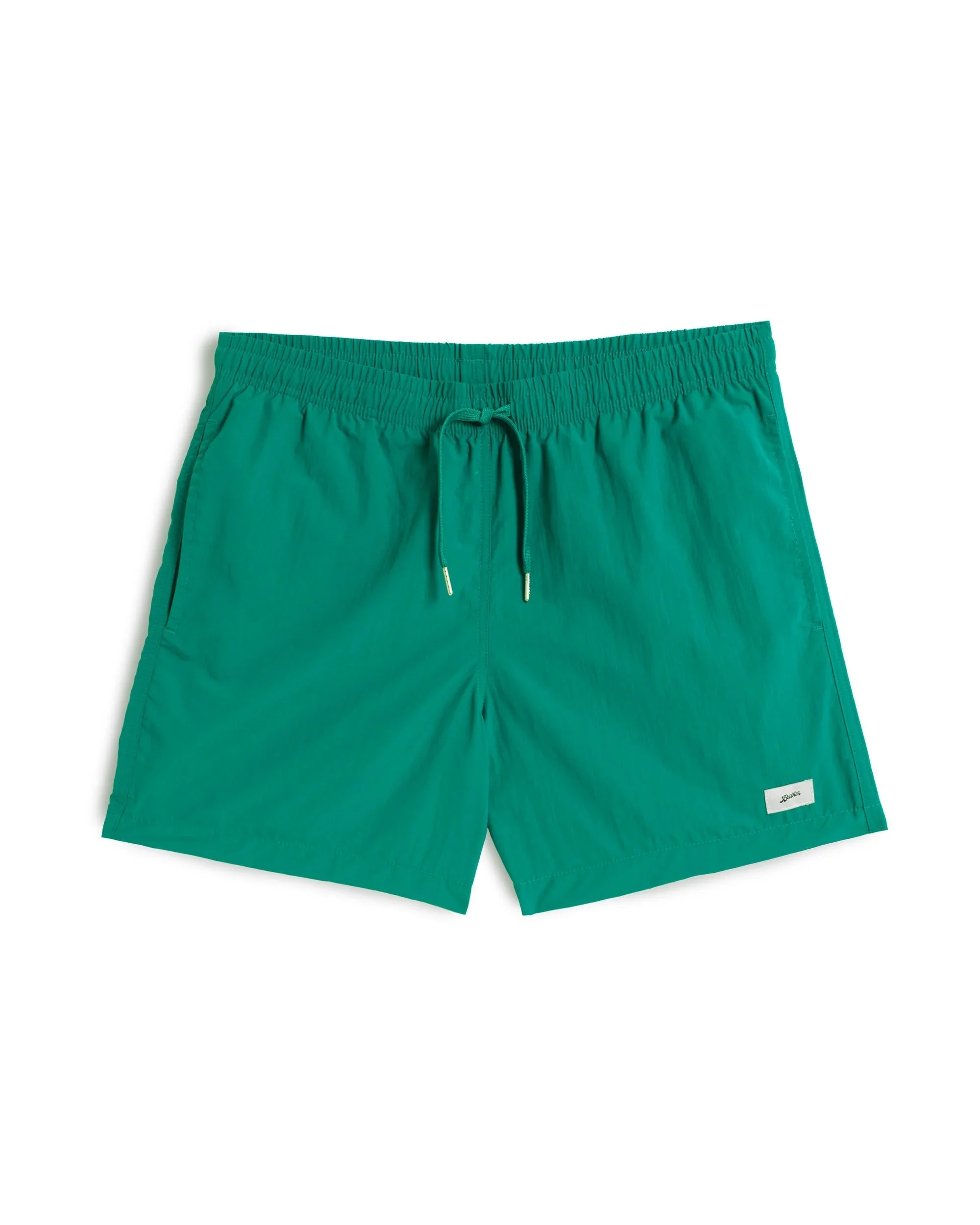 Solid Leaf Swim Trunk - 1
