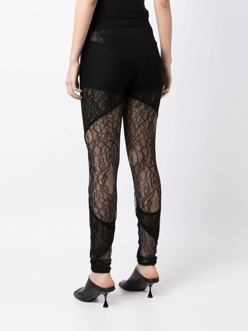 lace high-waisted leggings 4