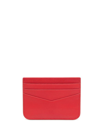 KENZO debossed-logo leather cardholder outlook