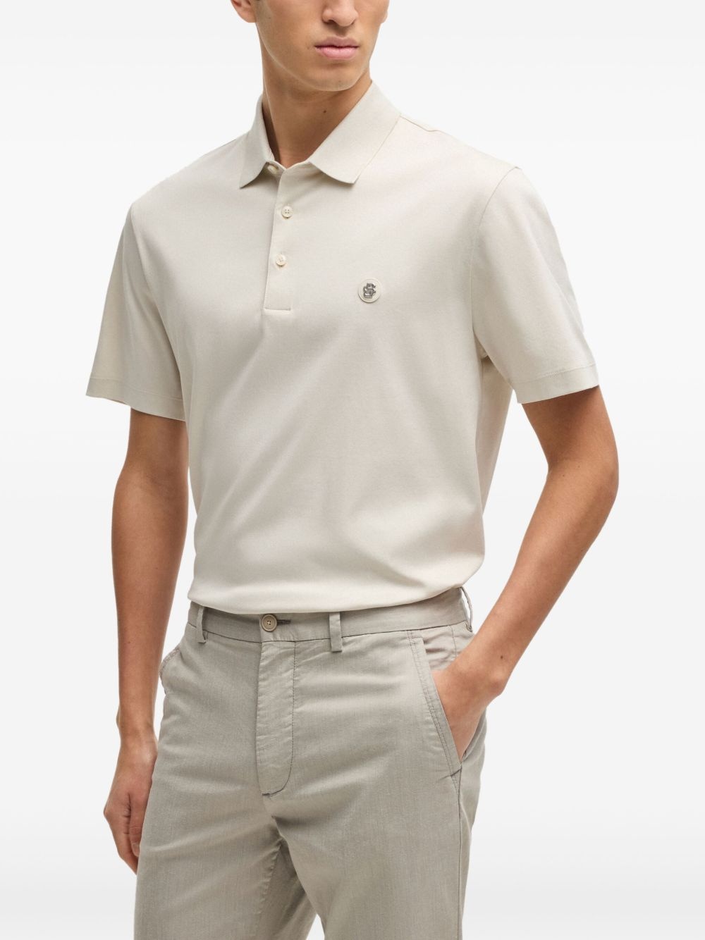 Double Monogrammed polo shirt - 2
