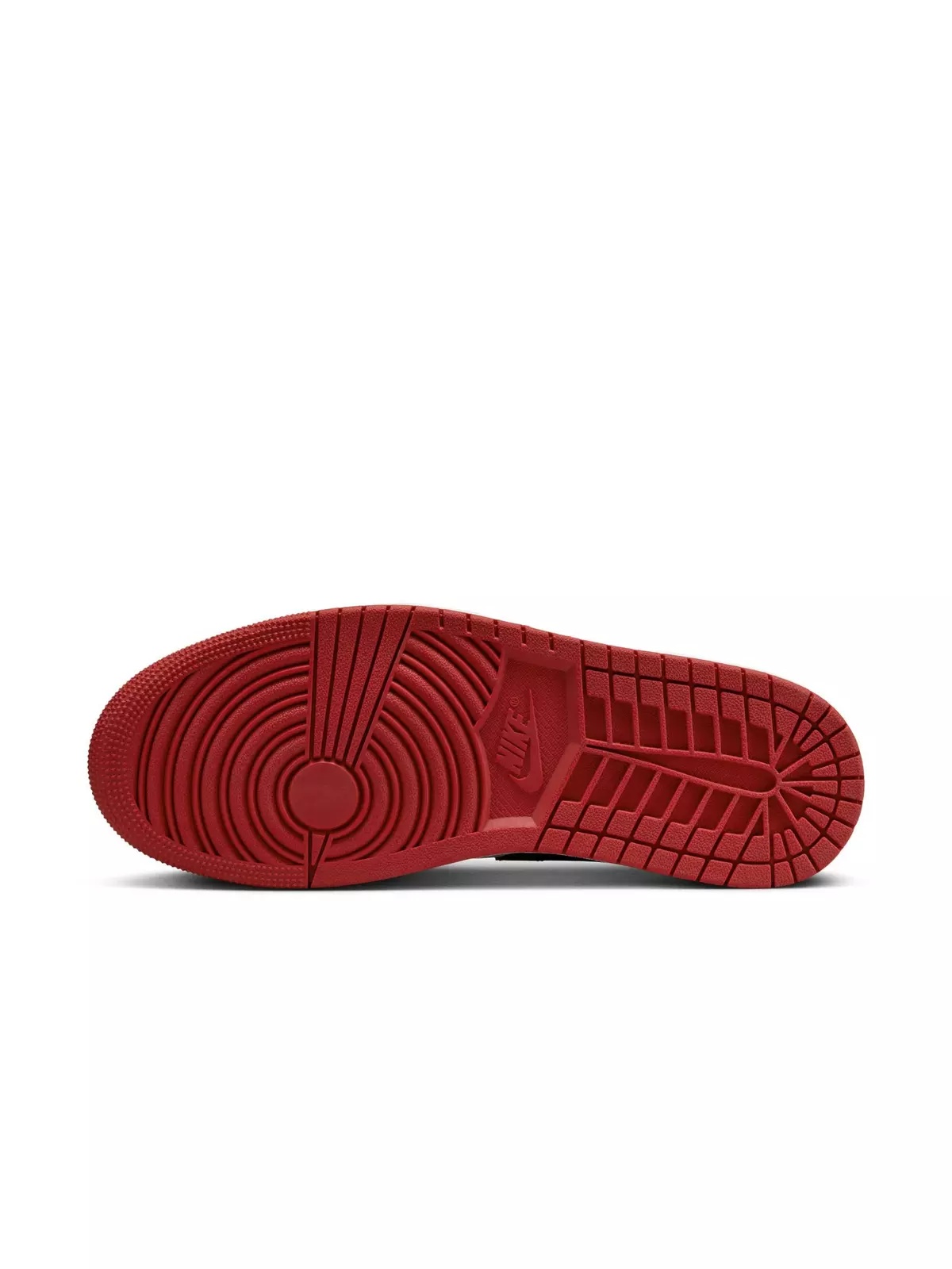 1 Low "White/Black/Varsity Red" Men's Shoe - 9
