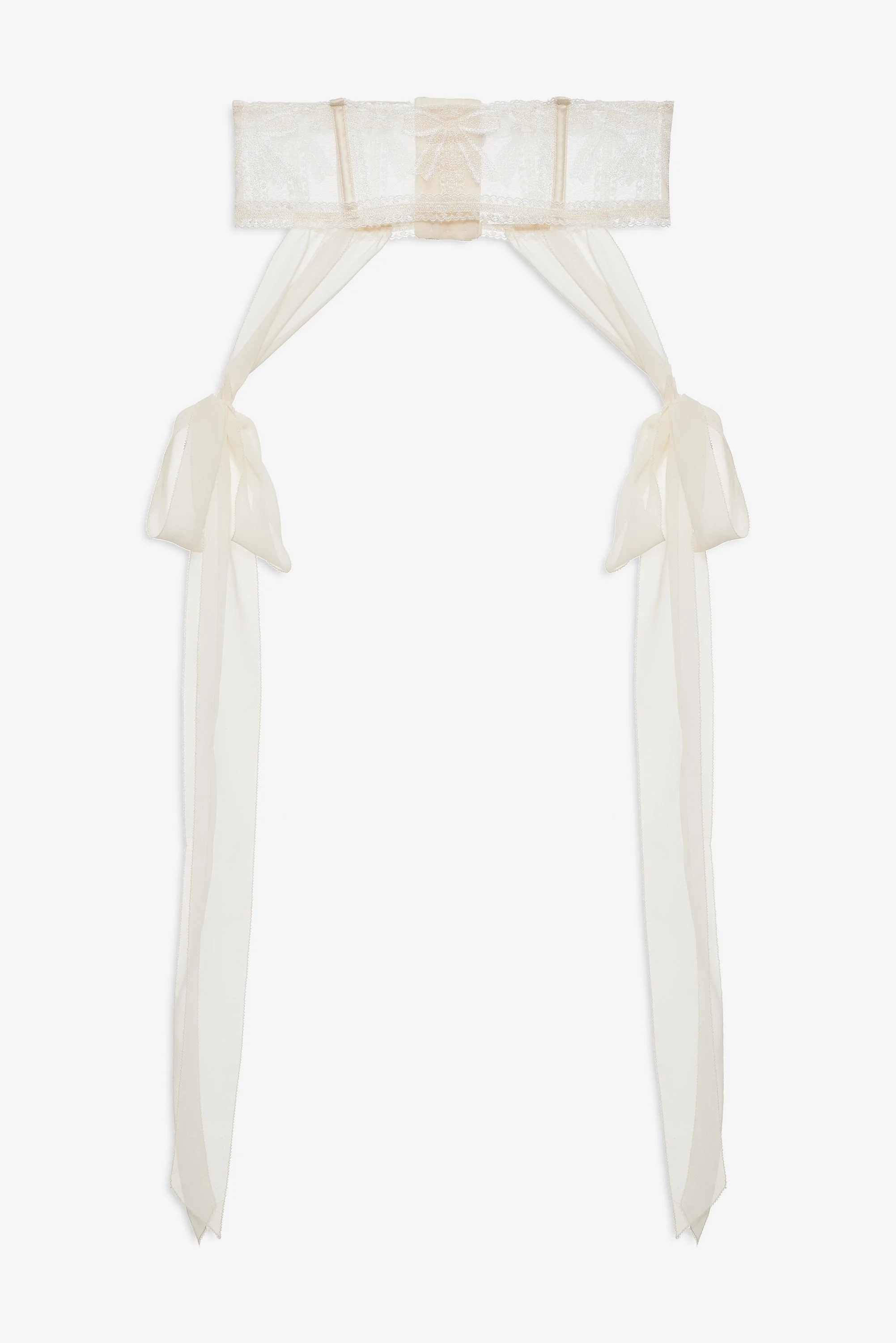 Blair Bow Garter Belt - 1