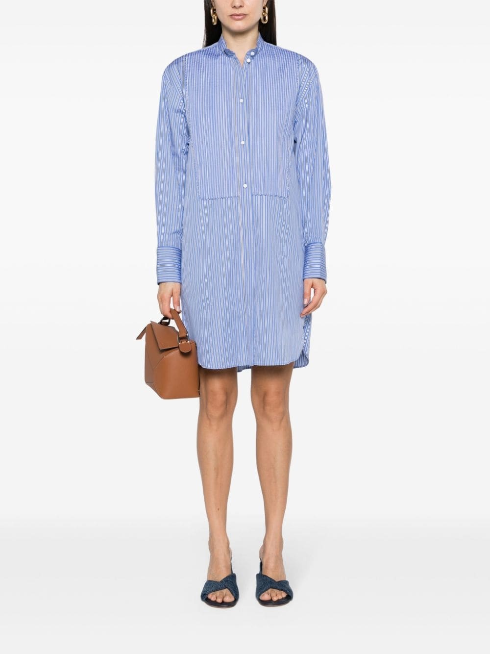 Rineta striped shirt dress - 2