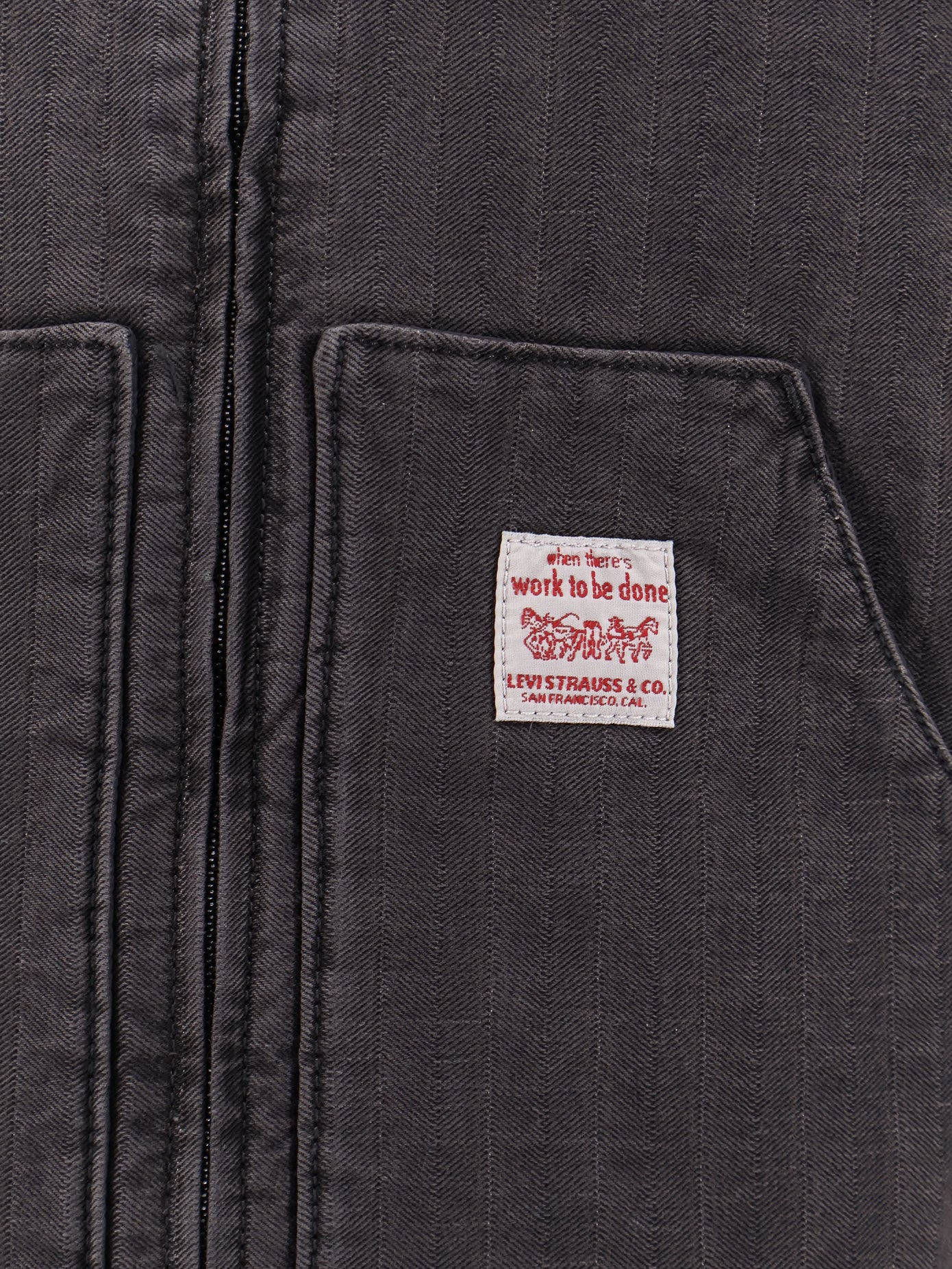 Sleeveless Denim Jacket - 3