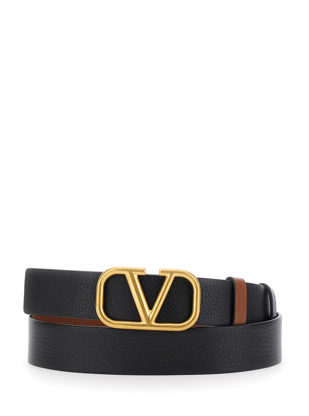 Valentino Garavani Men Reversible Buckle Belt - 4
