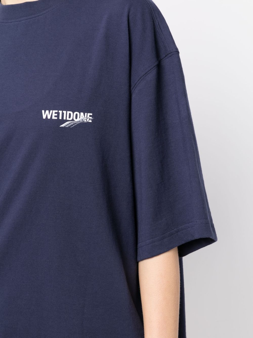 logo-print cotton T-shirt - 5