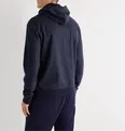 Pinstriped Cashmere and Cotton-Blend Hoodie - 9