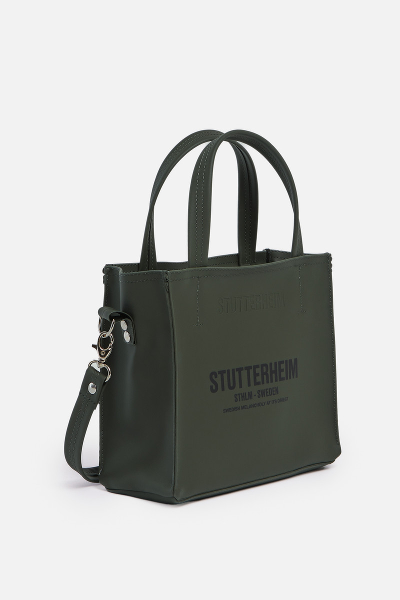 Stutterheim Biblio Bag Green outlook